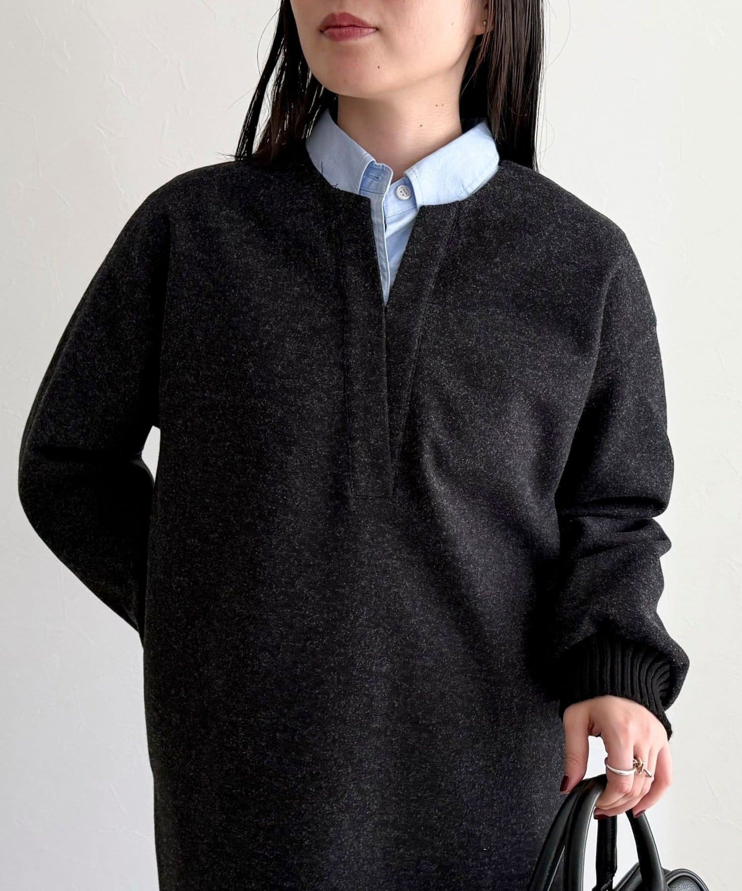 FREDY & GLOSTER(フレディ アンド グロスター) ソフトニットメルトンワンピース