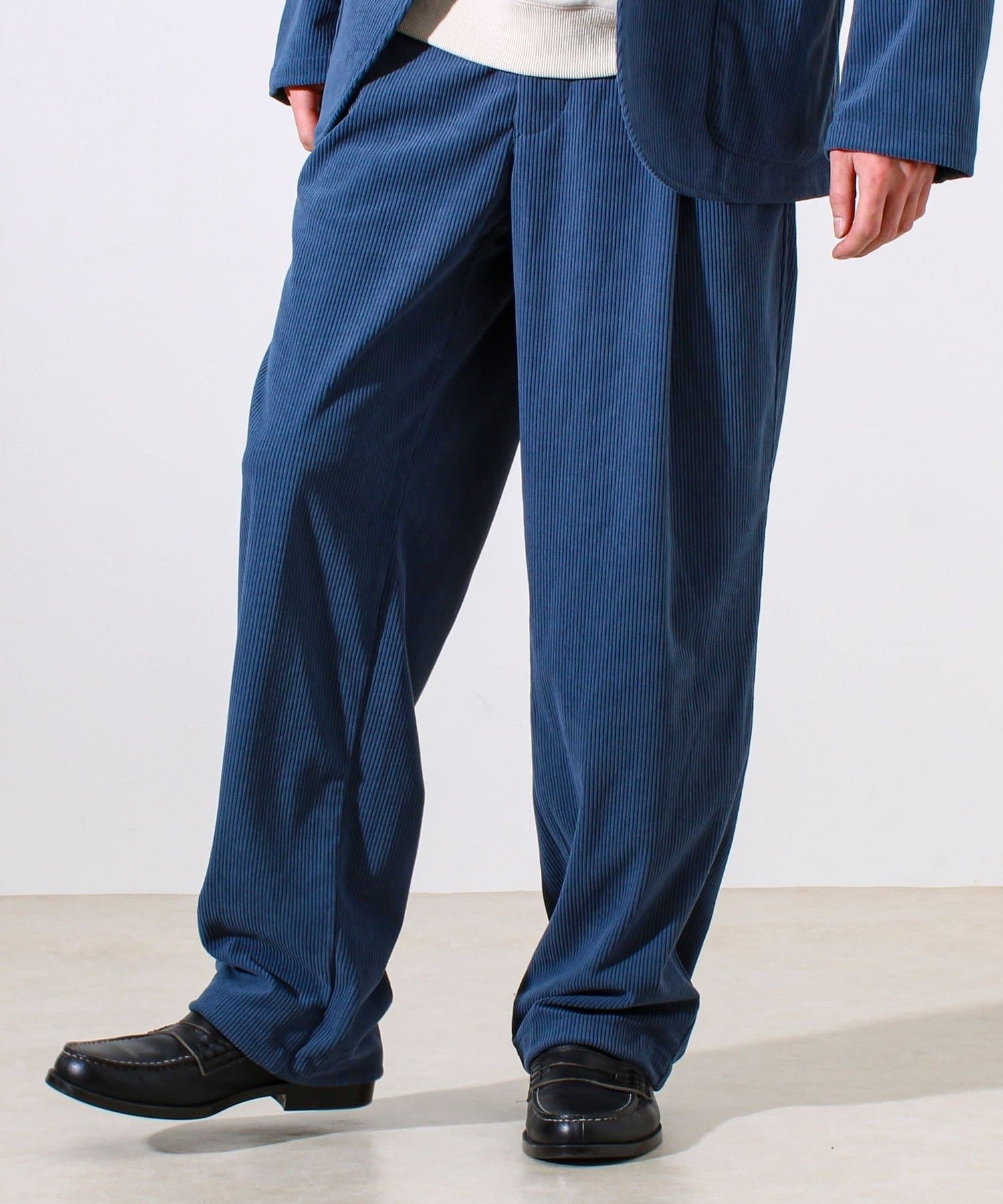 FREDY & GLOSTER(フレディ アンド グロスター) 【セットアップ対応可能】コーデュロイ オールマイティイージーパンツ