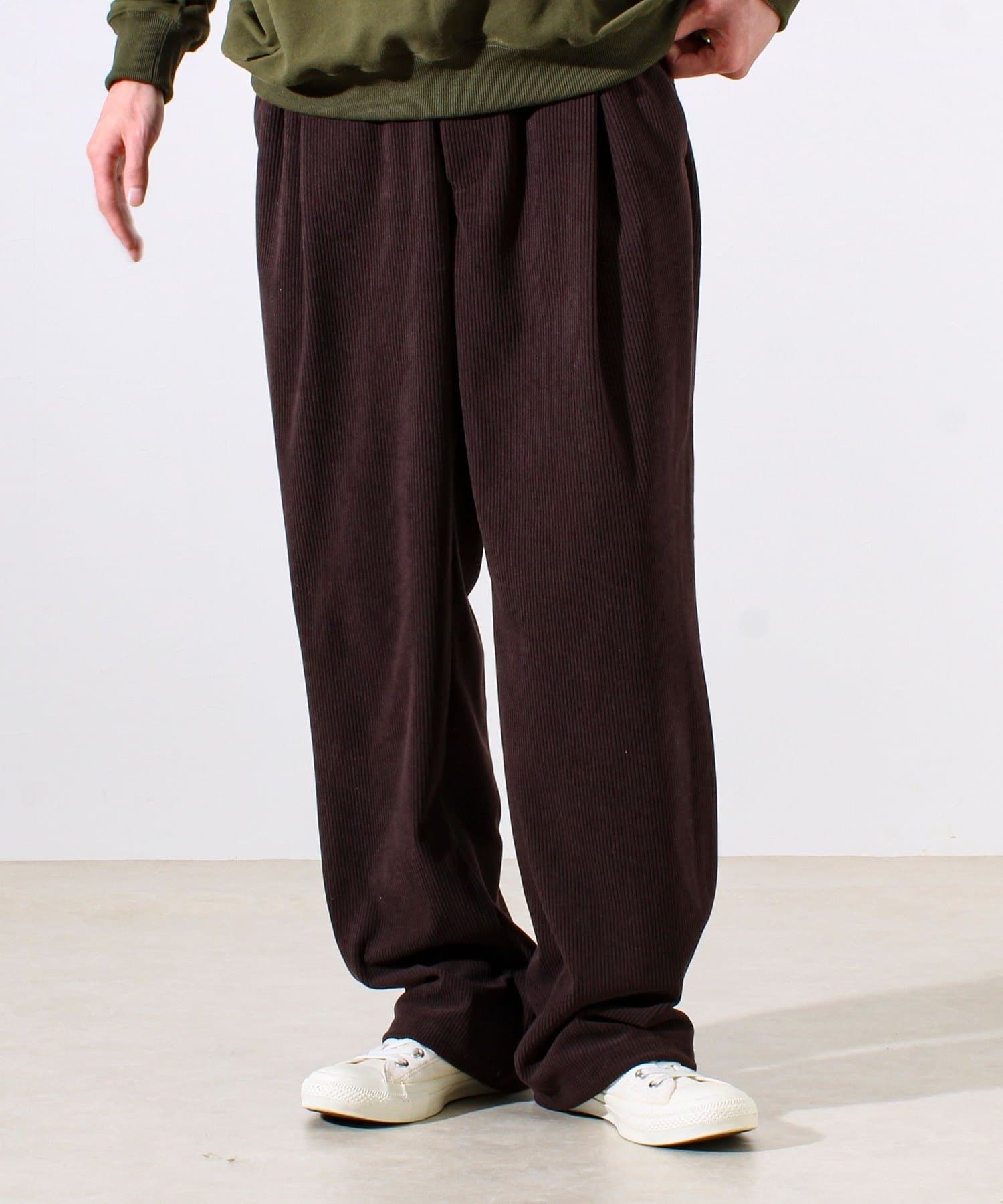 FREDY & GLOSTER(フレディ アンド グロスター) 【セットアップ対応可能】コーデュロイ オールマイティイージーパンツ