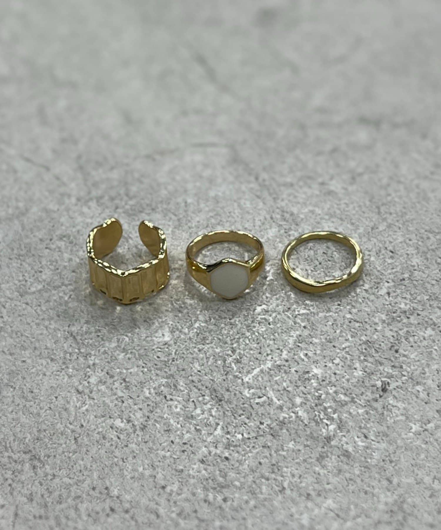 NICE CLAUP / OLIVE des OLIVE OUTLET(ナイスクラップ  / オリーブ デ オリーブ アウトレット) 【RMAF】3点セットリング