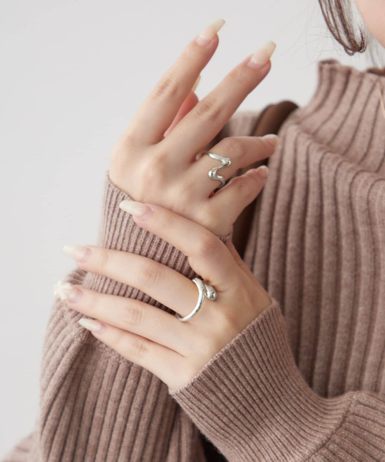 NICE CLAUP / OLIVE des OLIVE OUTLET(ナイスクラップ  / オリーブ デ オリーブ アウトレット) 【RMAF】2点セットリング