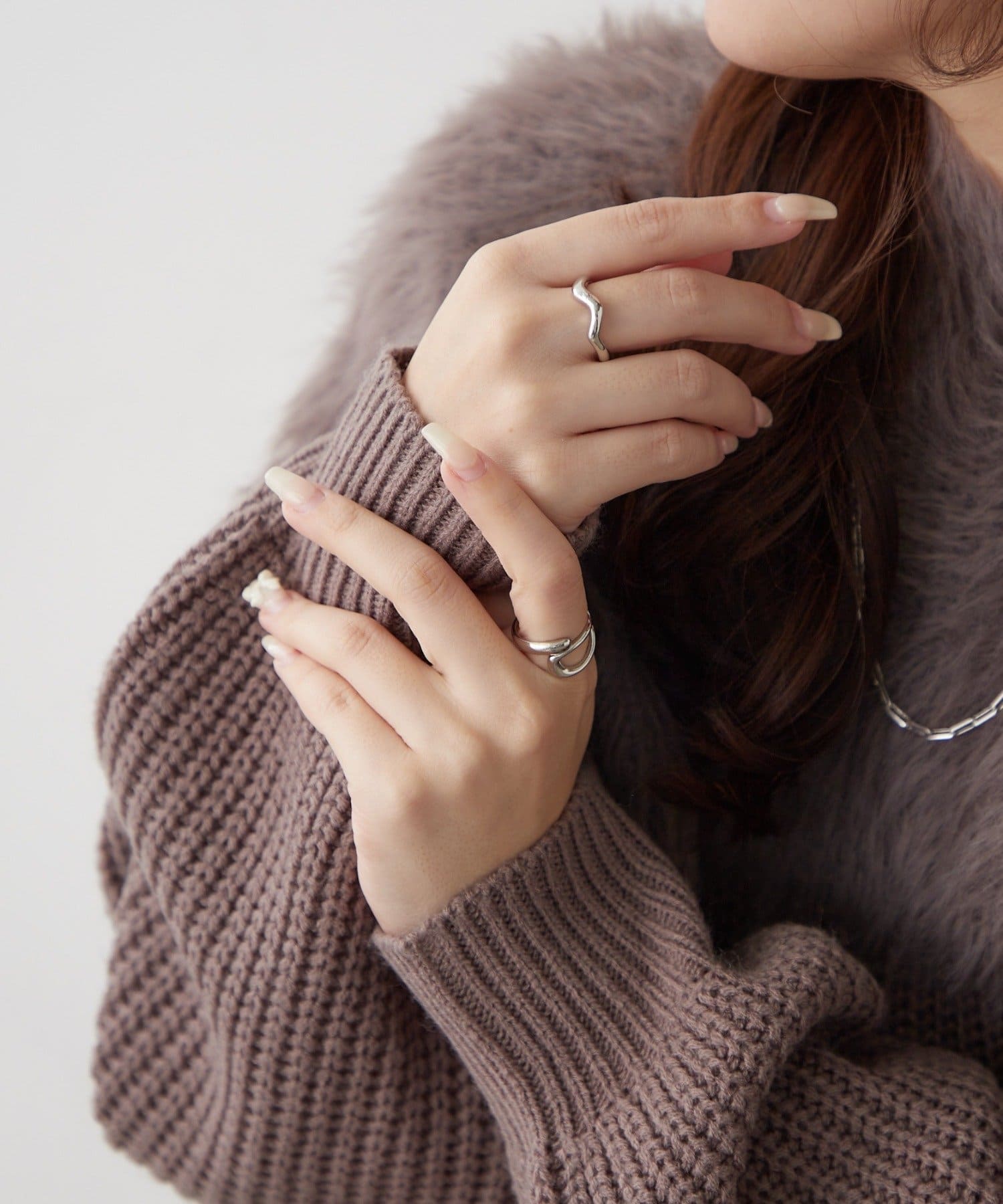 NICE CLAUP / OLIVE des OLIVE OUTLET(ナイスクラップ  / オリーブ デ オリーブ アウトレット) 【RMAF】2点セットリング