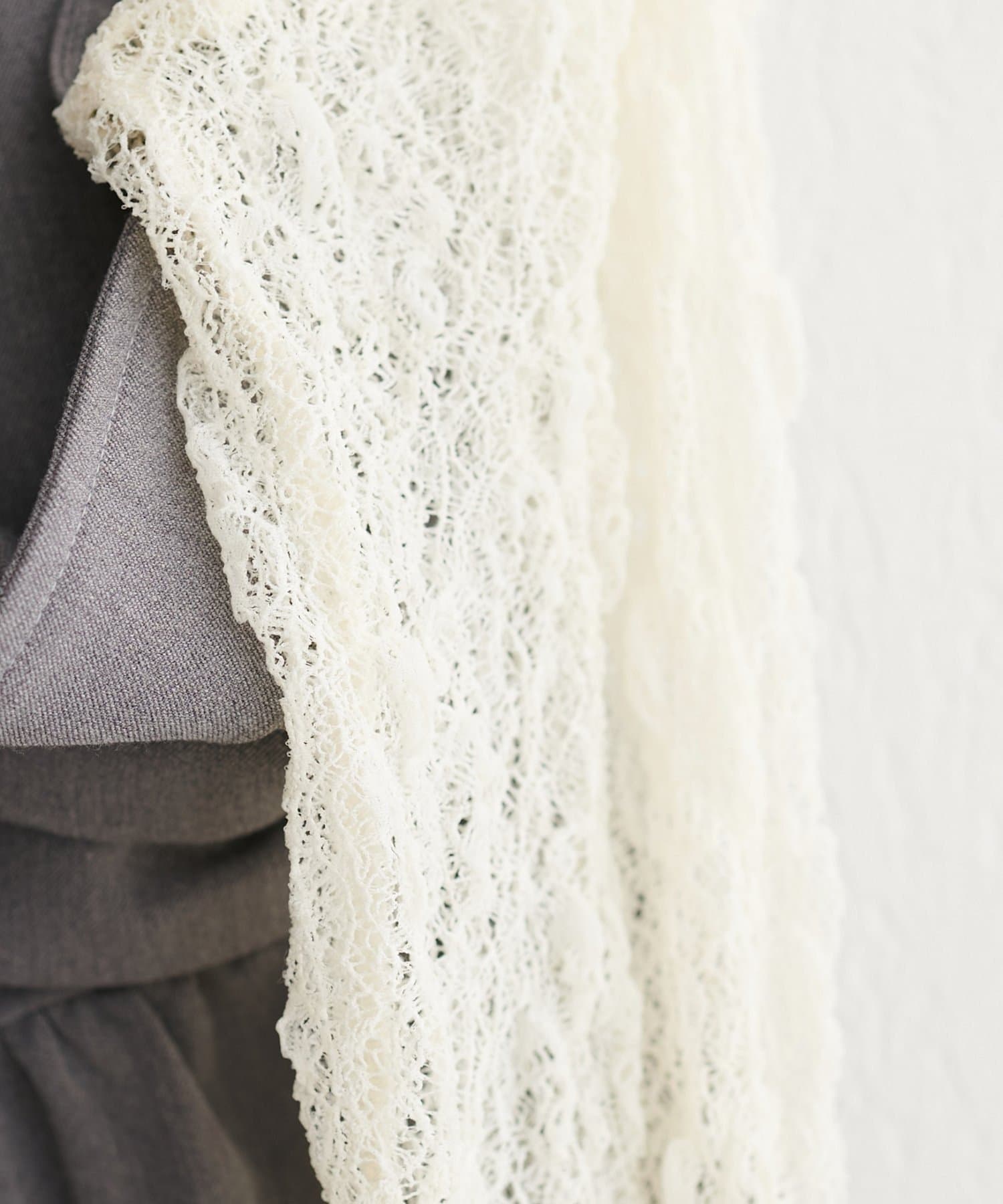 NICE CLAUP / OLIVE des OLIVE OUTLET(ナイスクラップ  / オリーブ デ オリーブ アウトレット) 【EVERY.VERY niceclaup】リボンビスチェ＋レースメロウＴＳＥＴ