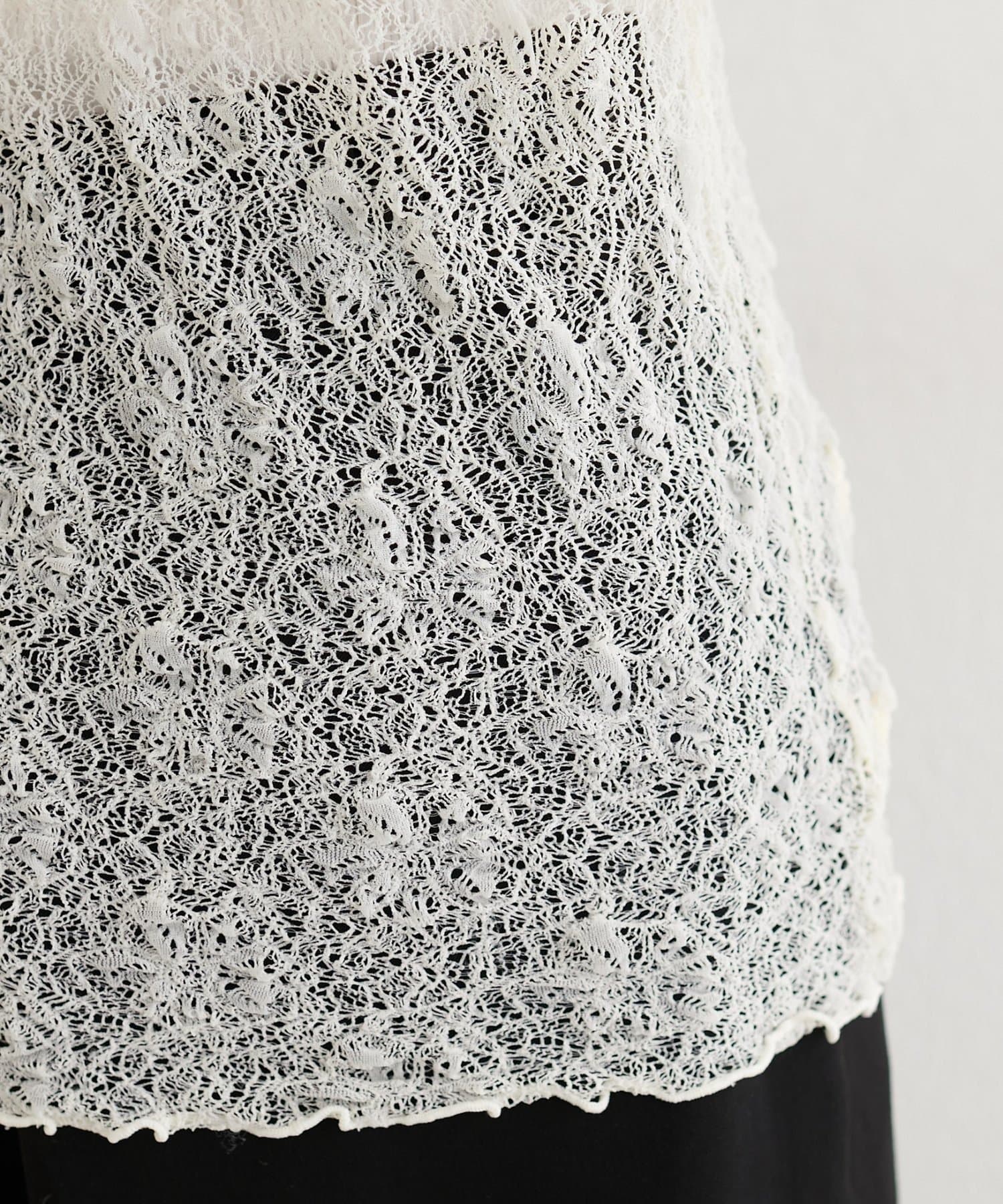 NICE CLAUP / OLIVE des OLIVE OUTLET(ナイスクラップ  / オリーブ デ オリーブ アウトレット) 【EVERY.VERY niceclaup】リボンビスチェ＋レースメロウＴＳＥＴ