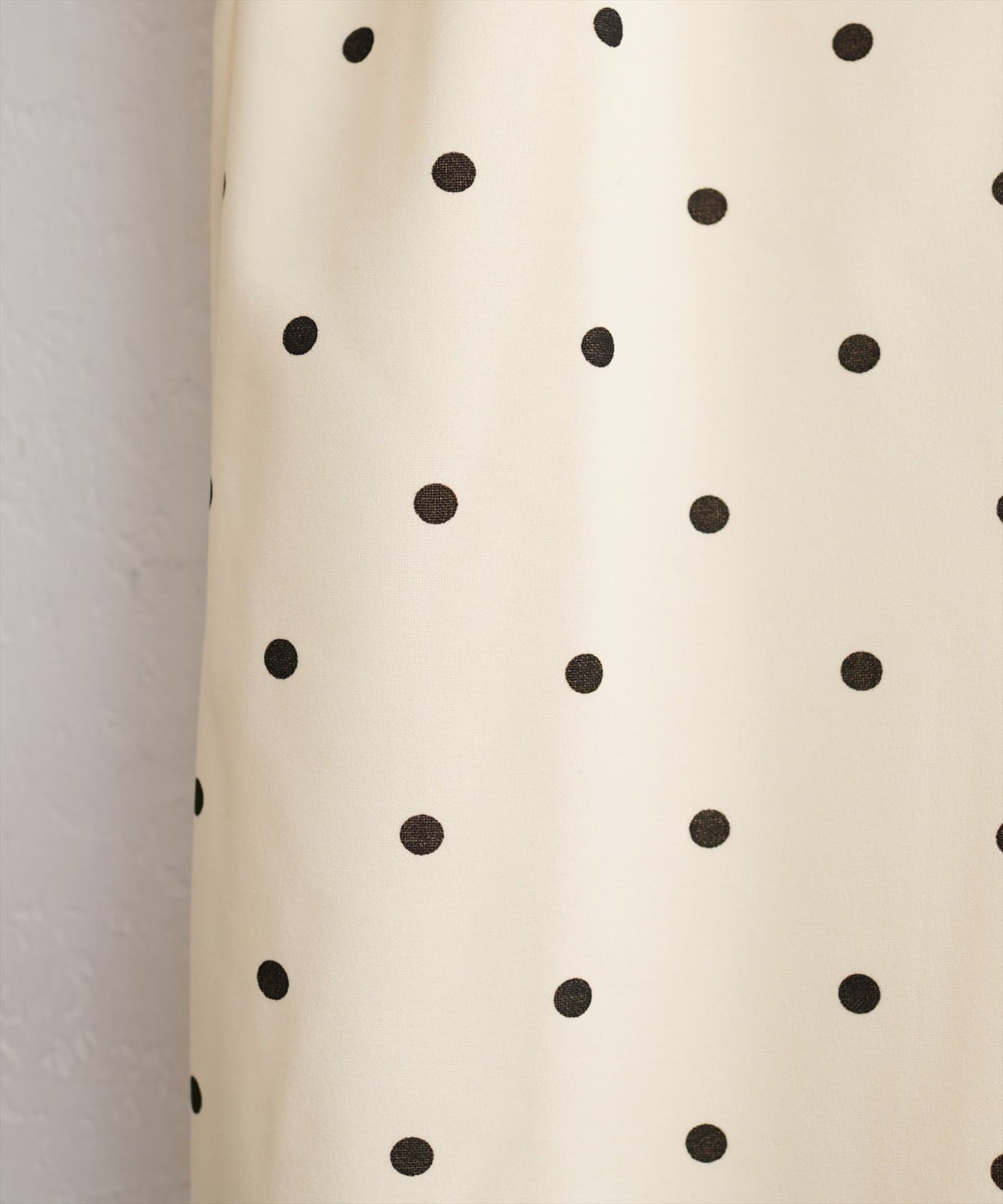 natural couture(ナチュラルクチュール) カットジョーゼットナローキャミワンピース