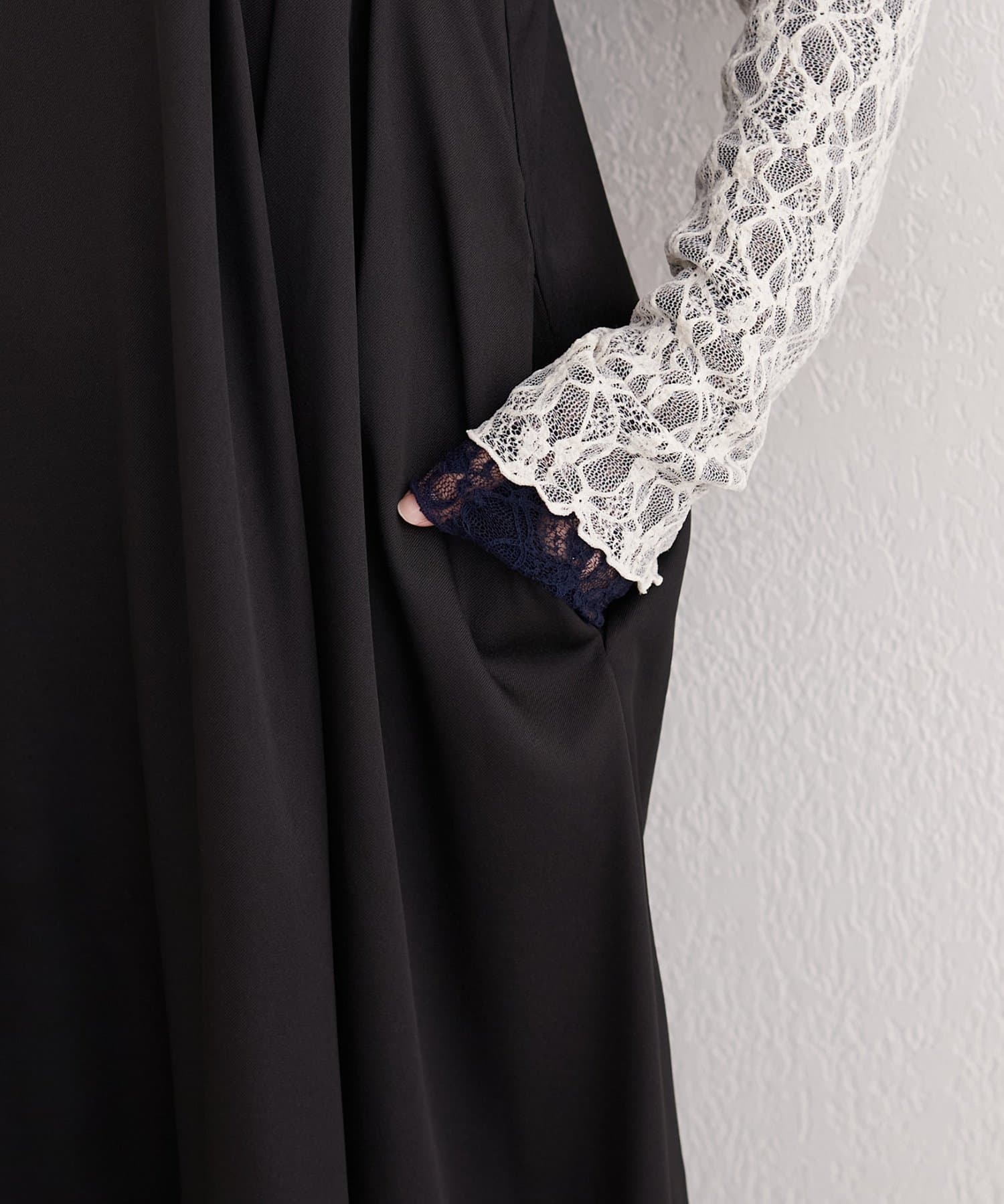 natural couture(ナチュラルクチュール) タックキャミワンピース