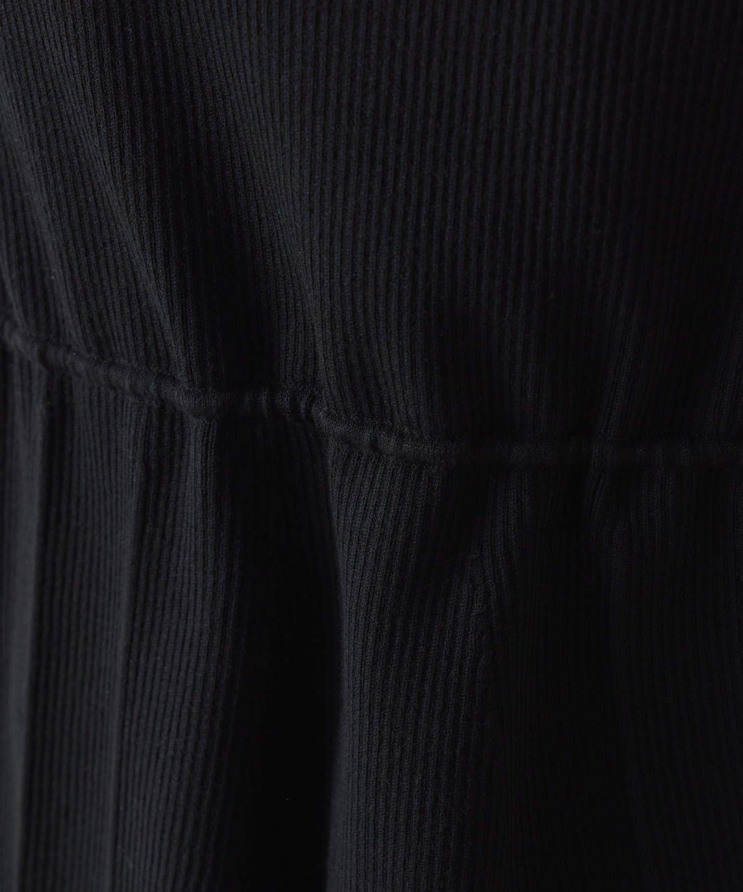 COLLAGE GALLARDAGALANTE(コラージュ ガリャルダガランテ) 【スタイルアップ/洗えるニット】リブペプラムカーディガン