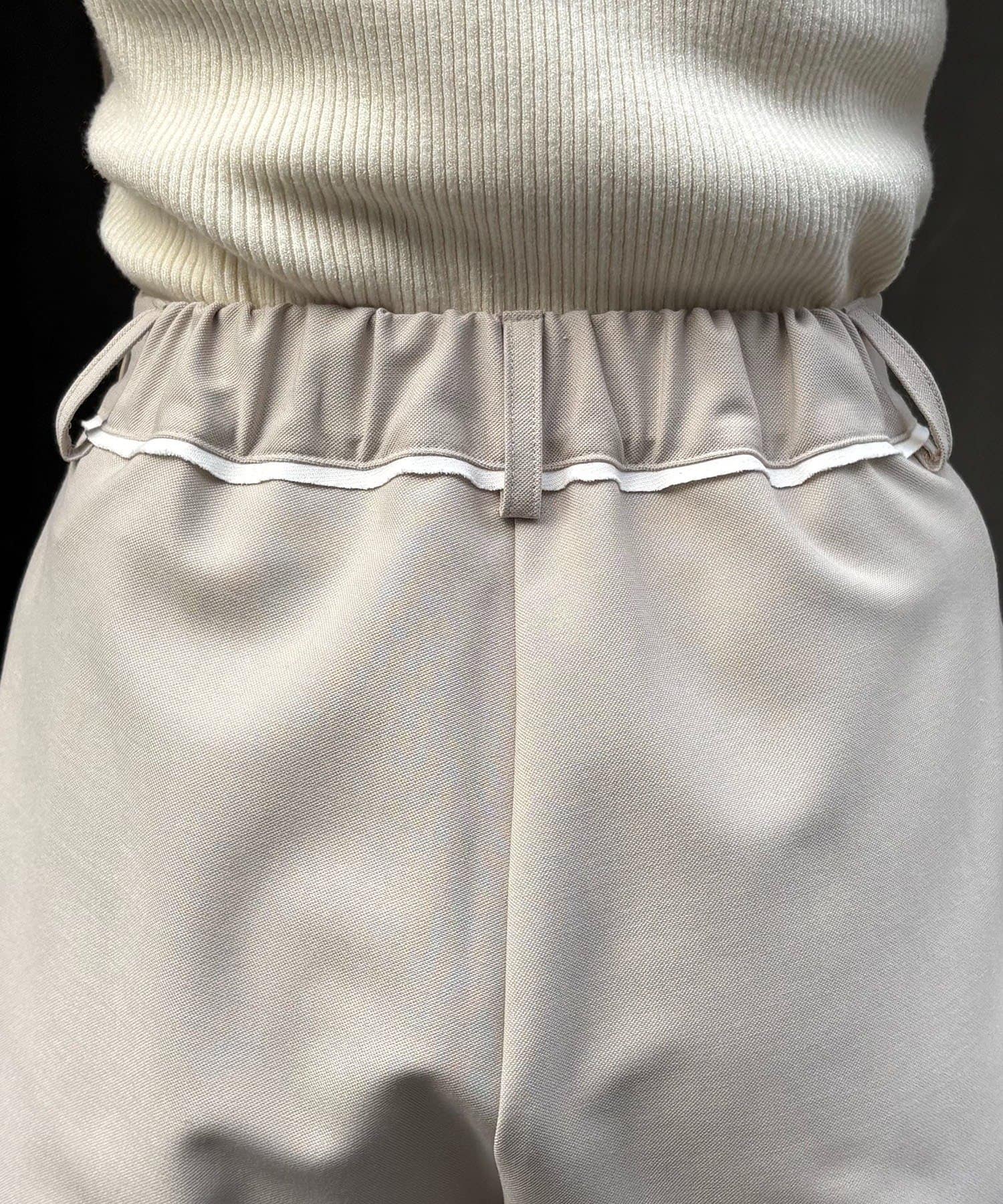 CAPRICIEUX LE'MAGE(カプリシュレマージュ) 【低身長サイズあり】ピンタックフレアパンツ