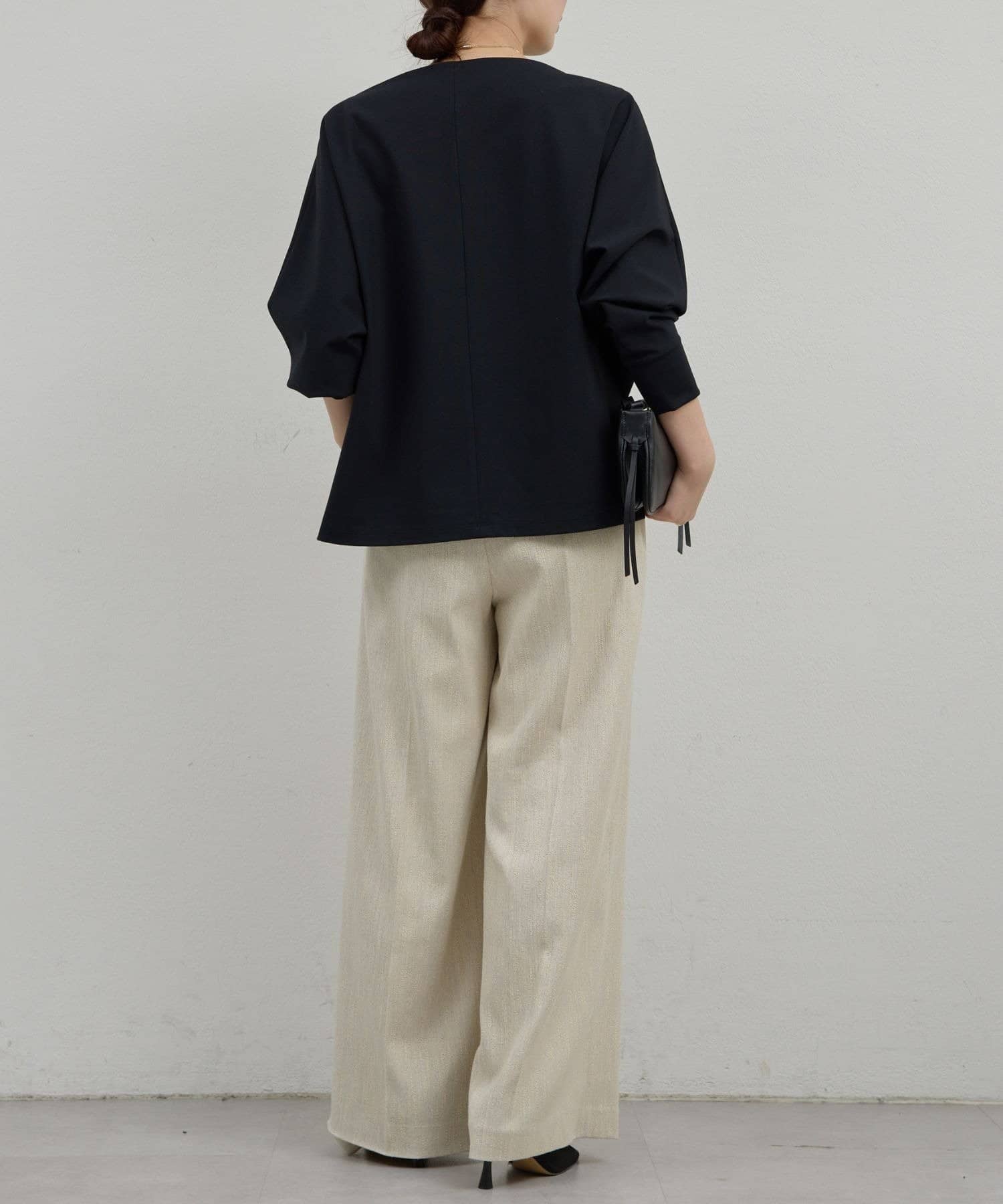 GALLARDAGALANTE(ガリャルダガランテ) 【着心地抜群！】【セットアップ対応】オフショルポンチプルオーバー