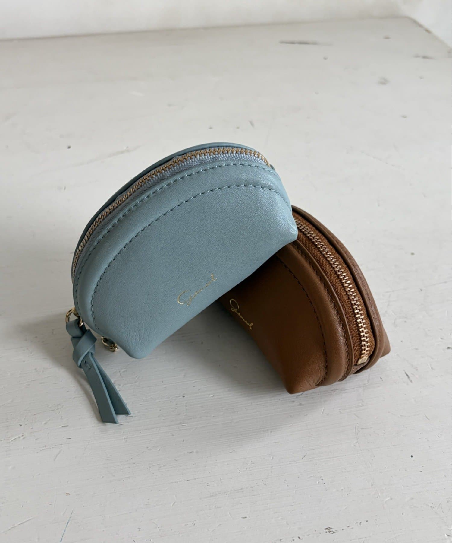 gemeil(ジェムイル) レザーポーチチャーム(PT-349)