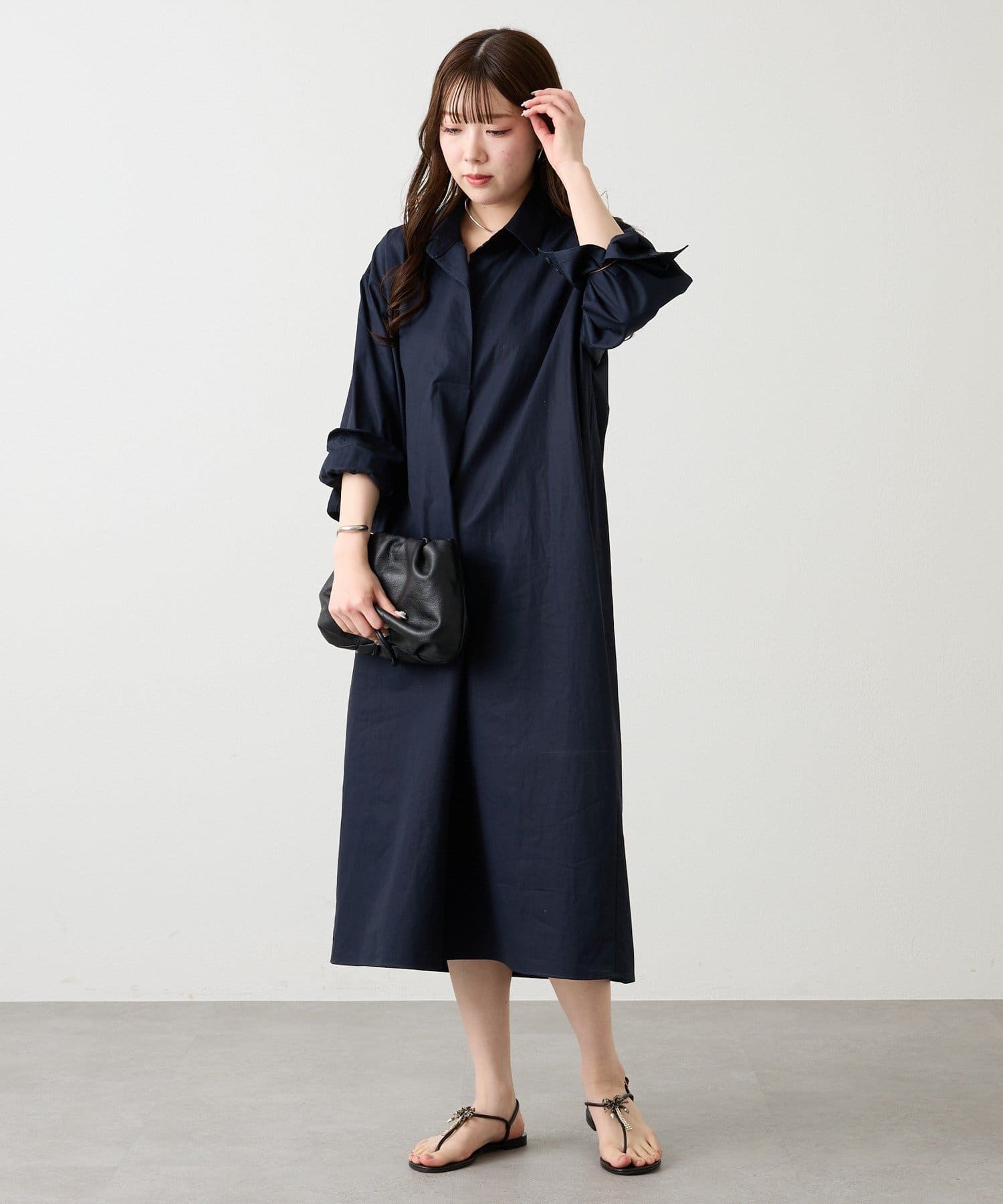 russet(ラシット) シャツドレス