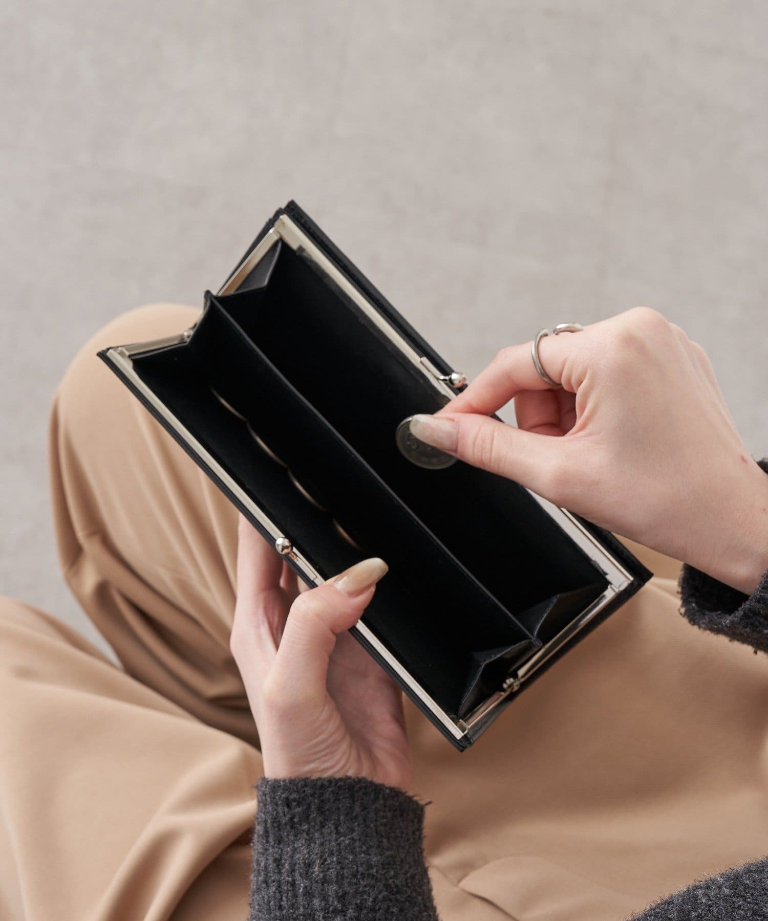 russet(ラシット) がま口長財布