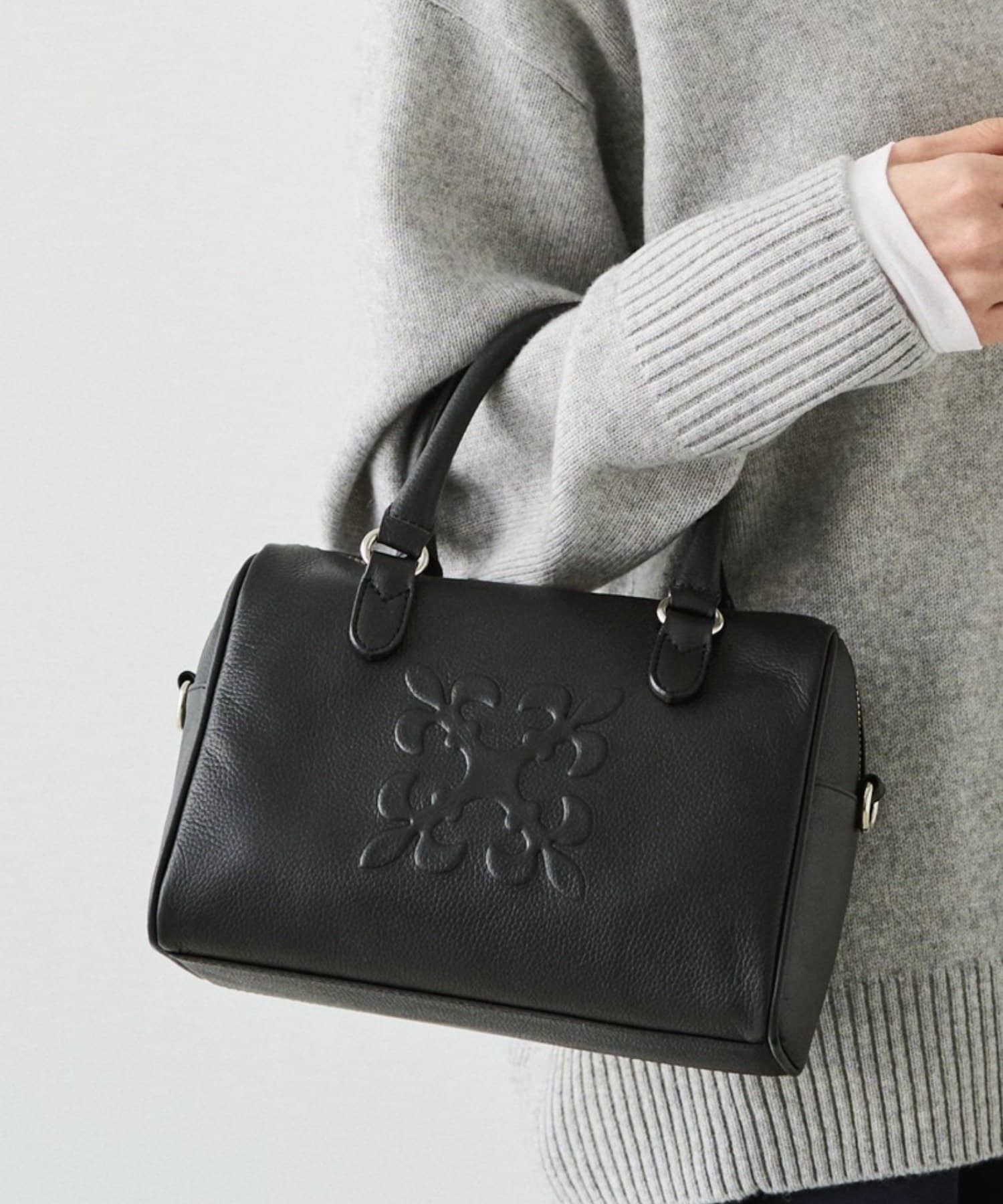 russet(ラシット) 《composition》レザー2WAYミニボストンバッグ