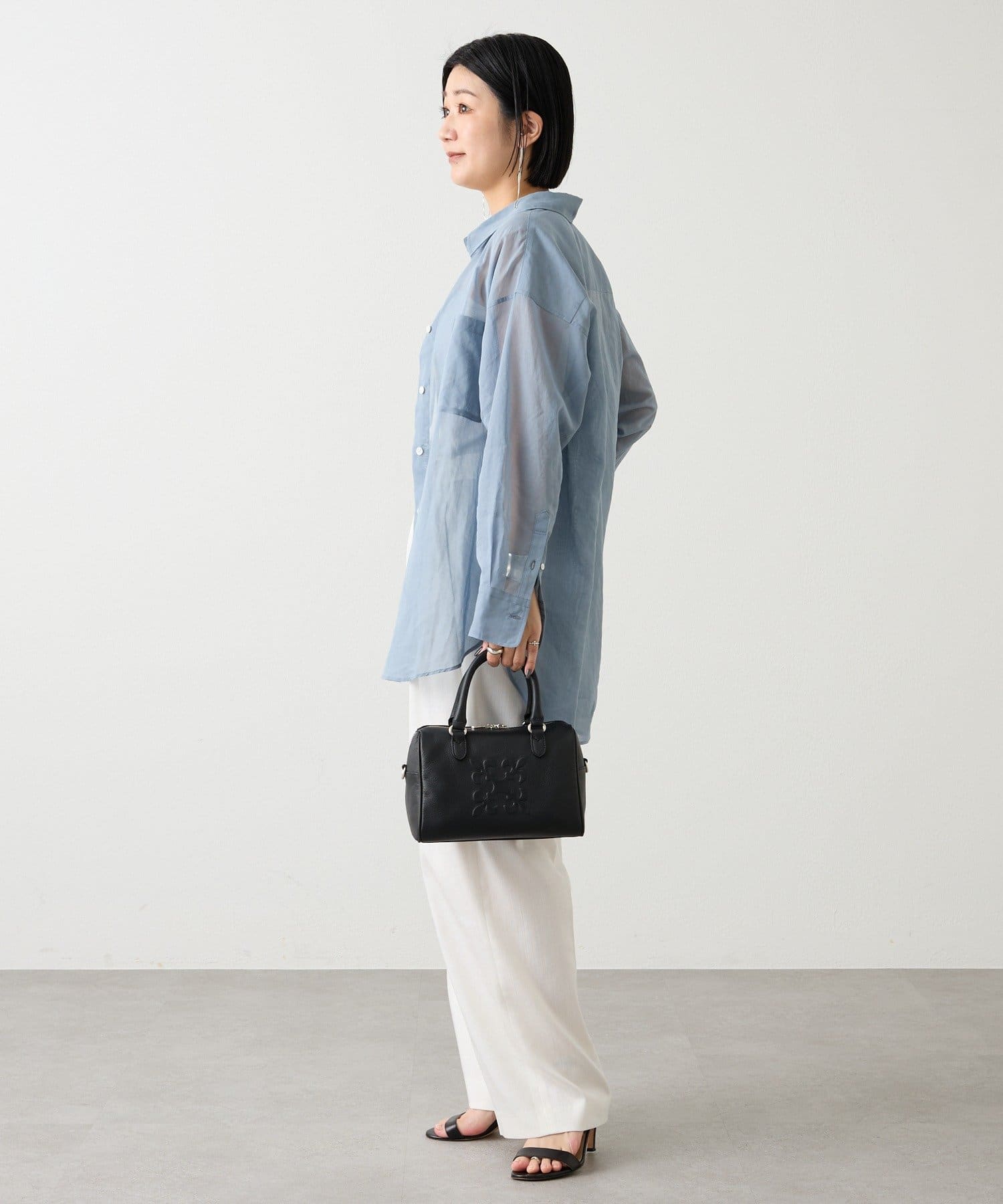 russet(ラシット) 《WEB先行発売》composition レザー2WAYミニボストンバッグ