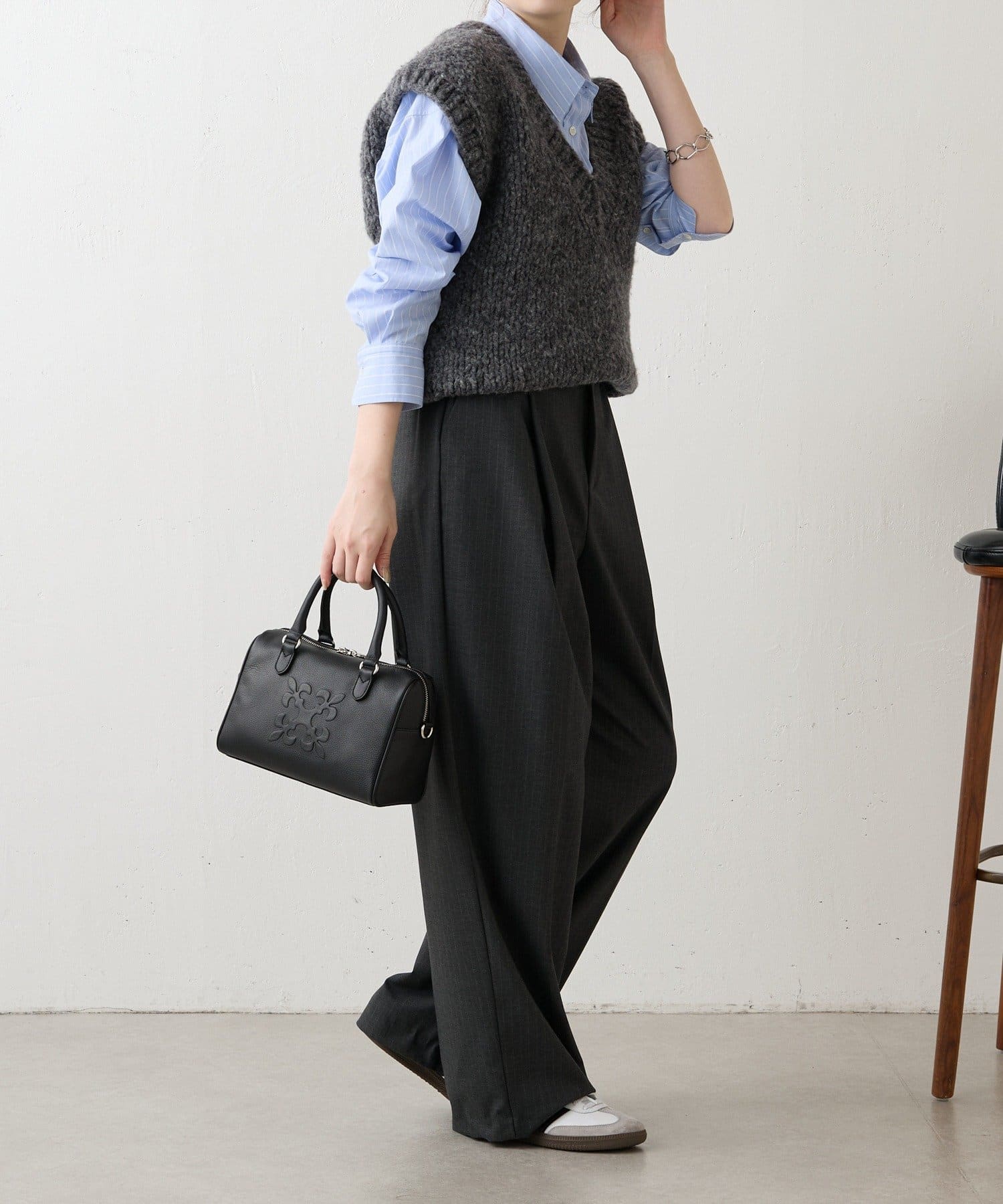 russet(ラシット) 《composition》レザー2WAYミニボストンバッグ