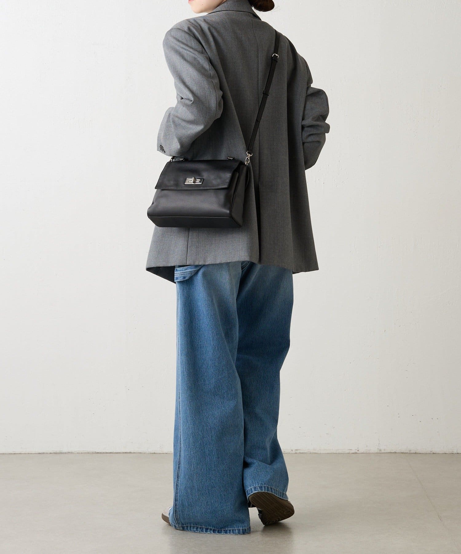 russet(ラシット) 《@__sereko.r__企画》ソフトレザーフラップミニトートバッグ