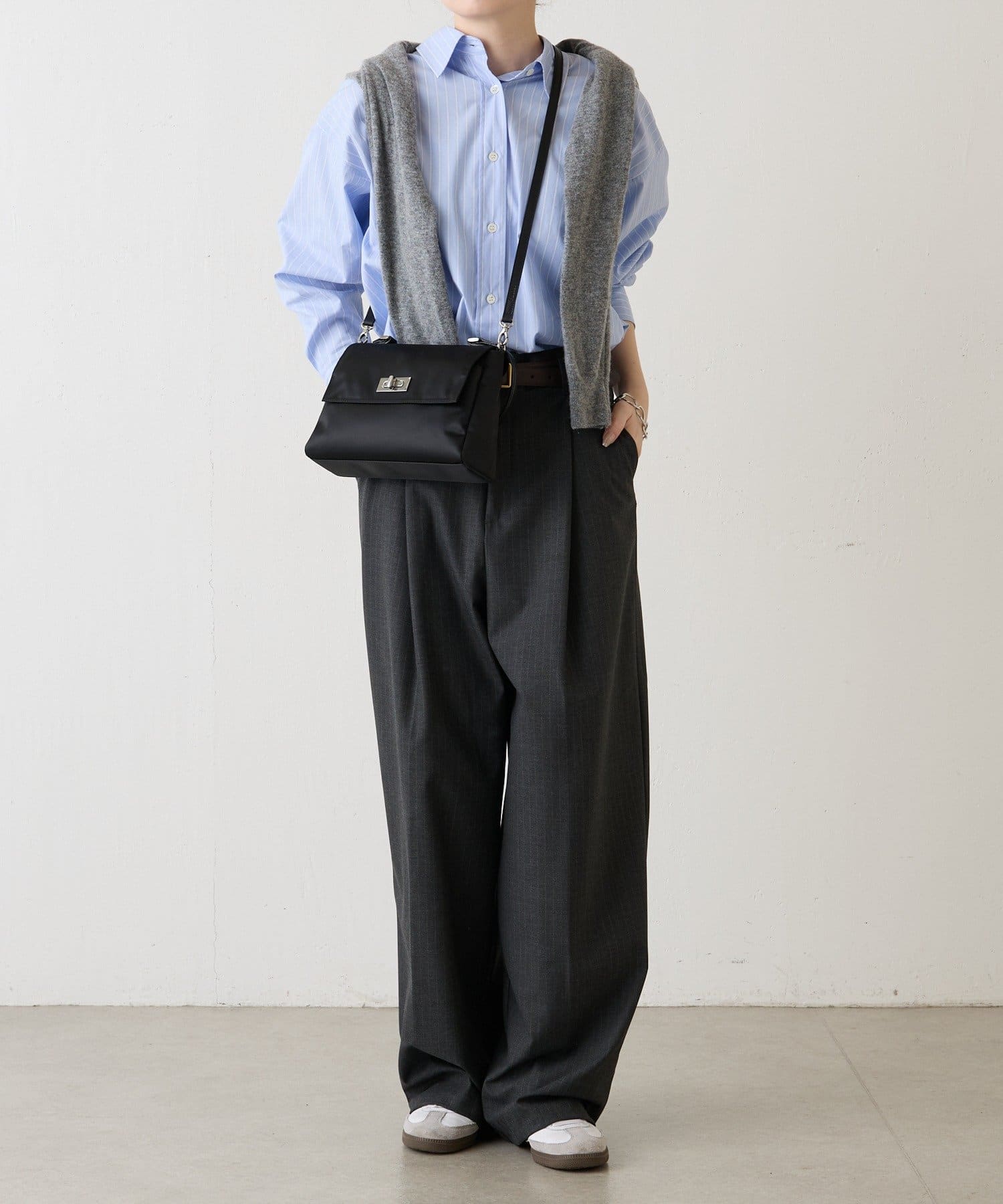 russet(ラシット) 《@__sereko.r__企画》クラウズナイロンフラップミニトートバッグ