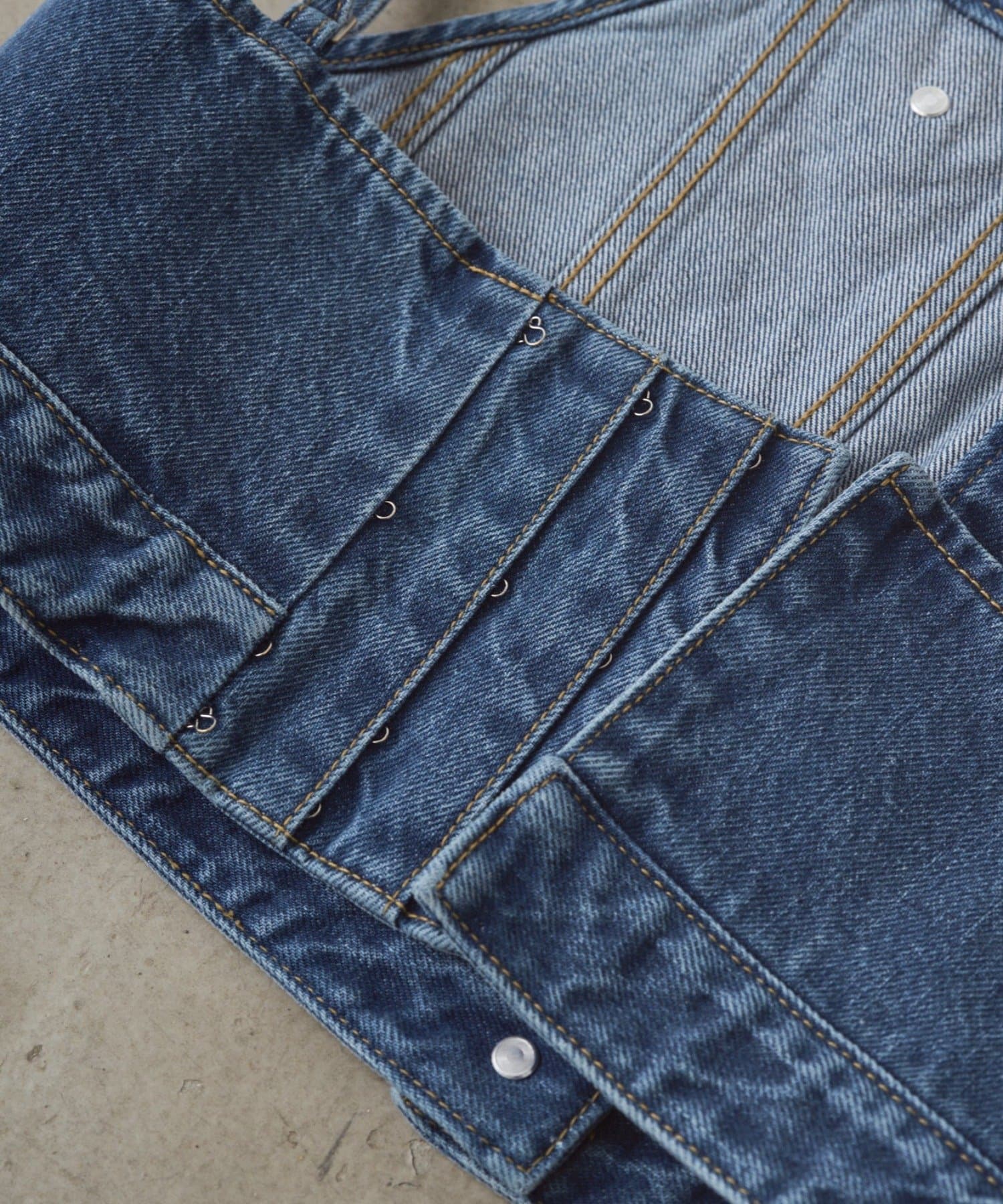 LOUNGEDRESS(ラウンジドレス) デニムビスチェ