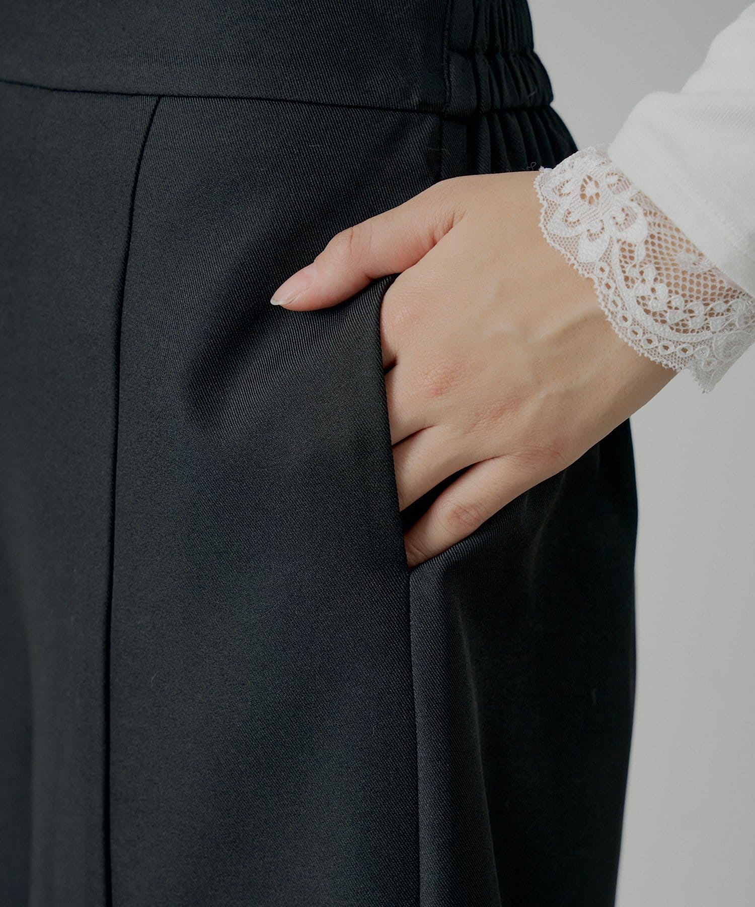 Chico(チコ) リボンラップスカート+スラックスハーフパンツ