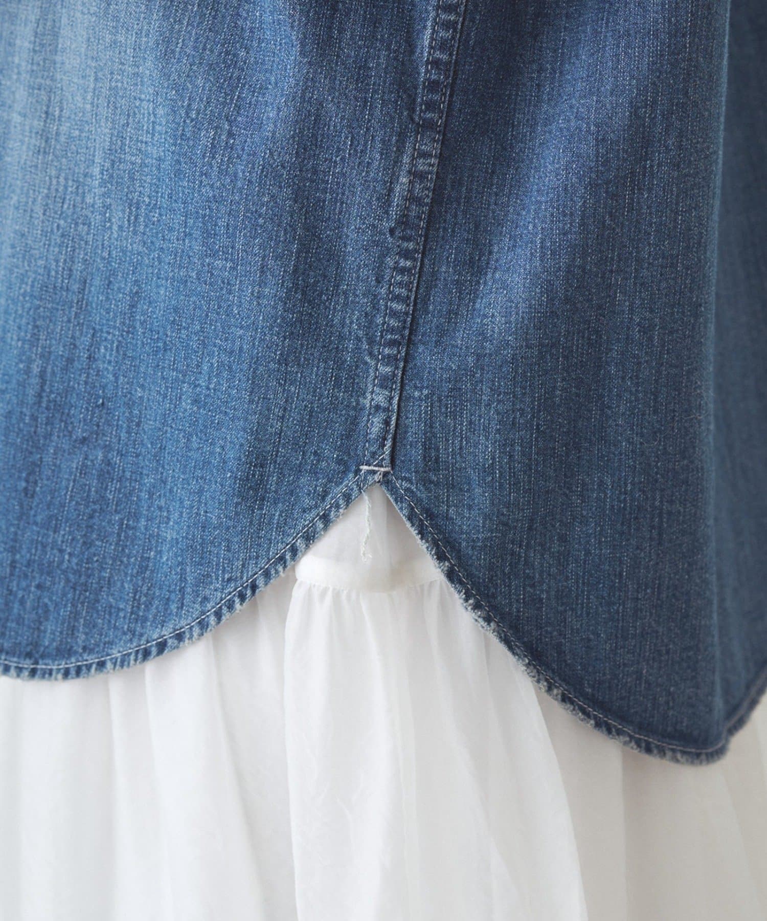 LOUNGEDRESS(ラウンジドレス) 【JAPAN MADE】BASICデニムシャツ