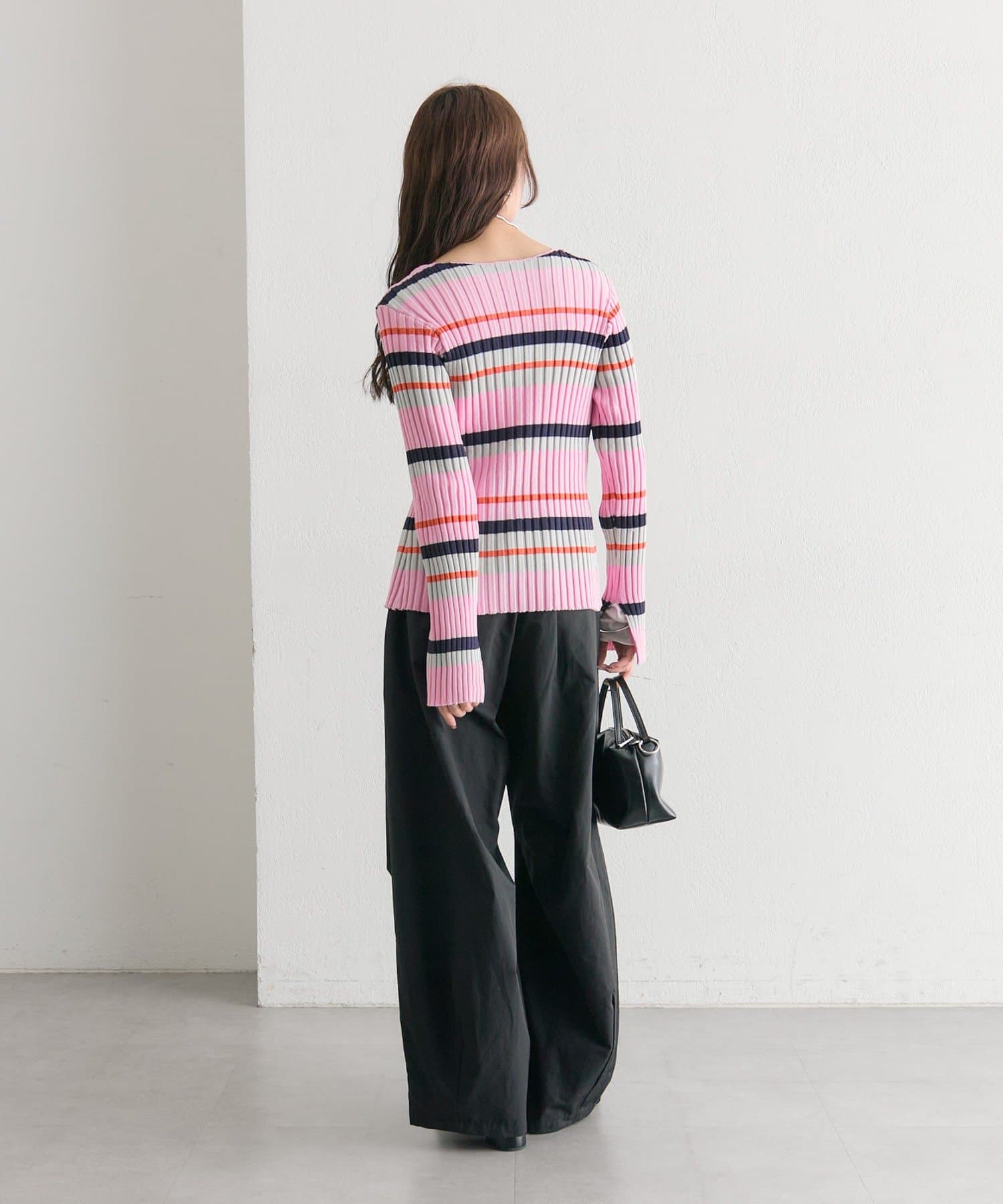 mystic(ミスティック) ボリュームイージーパンツ