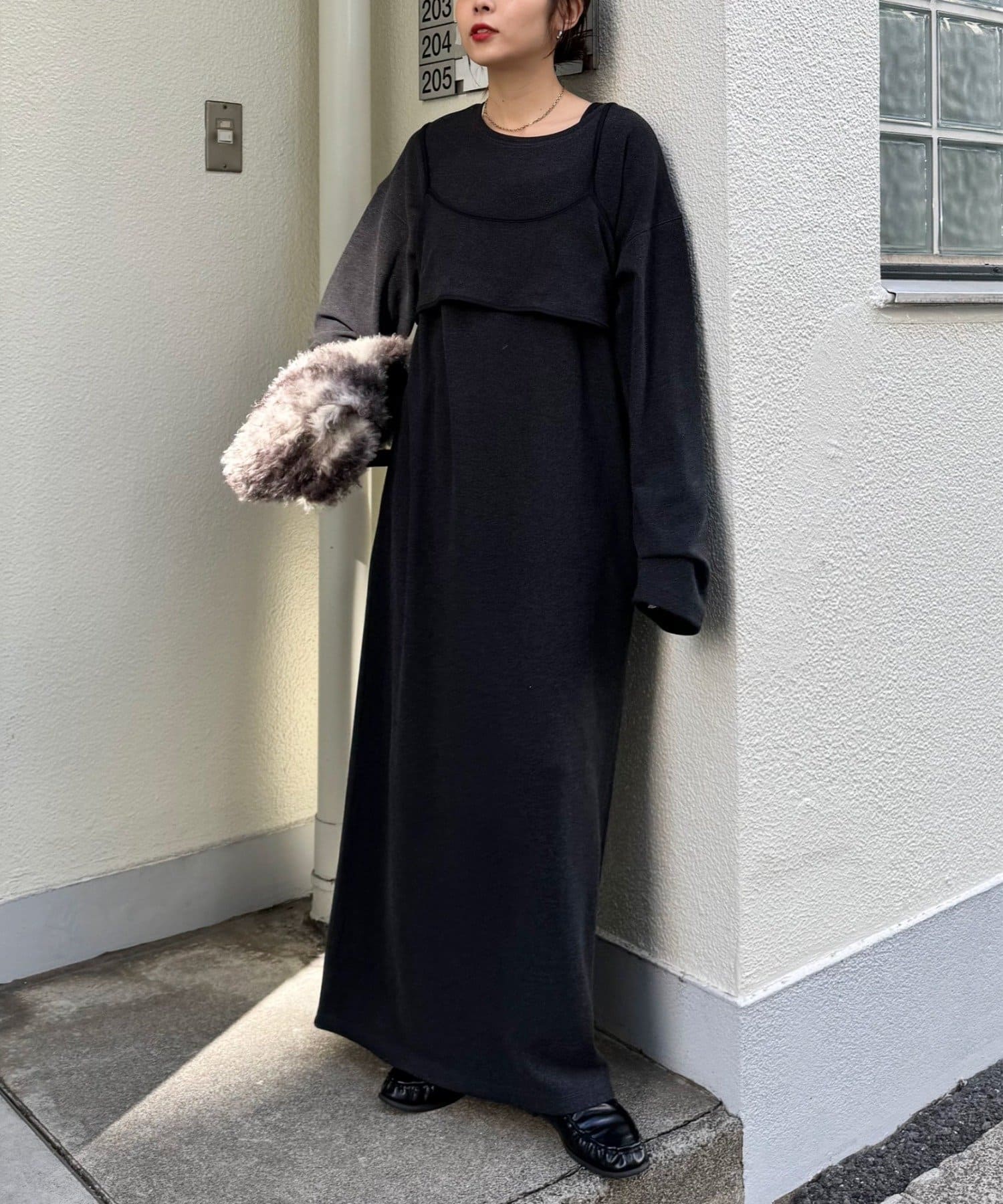 CIAOPANIC TYPY(チャオパニックティピー) 【ビスチェ付き】フリースボーダーアソートワンピース