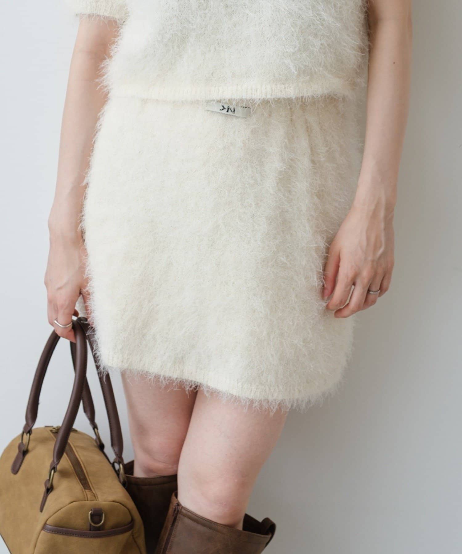 Kastane】シャギーミニスカート | OUTLET(アウトレット)レディース