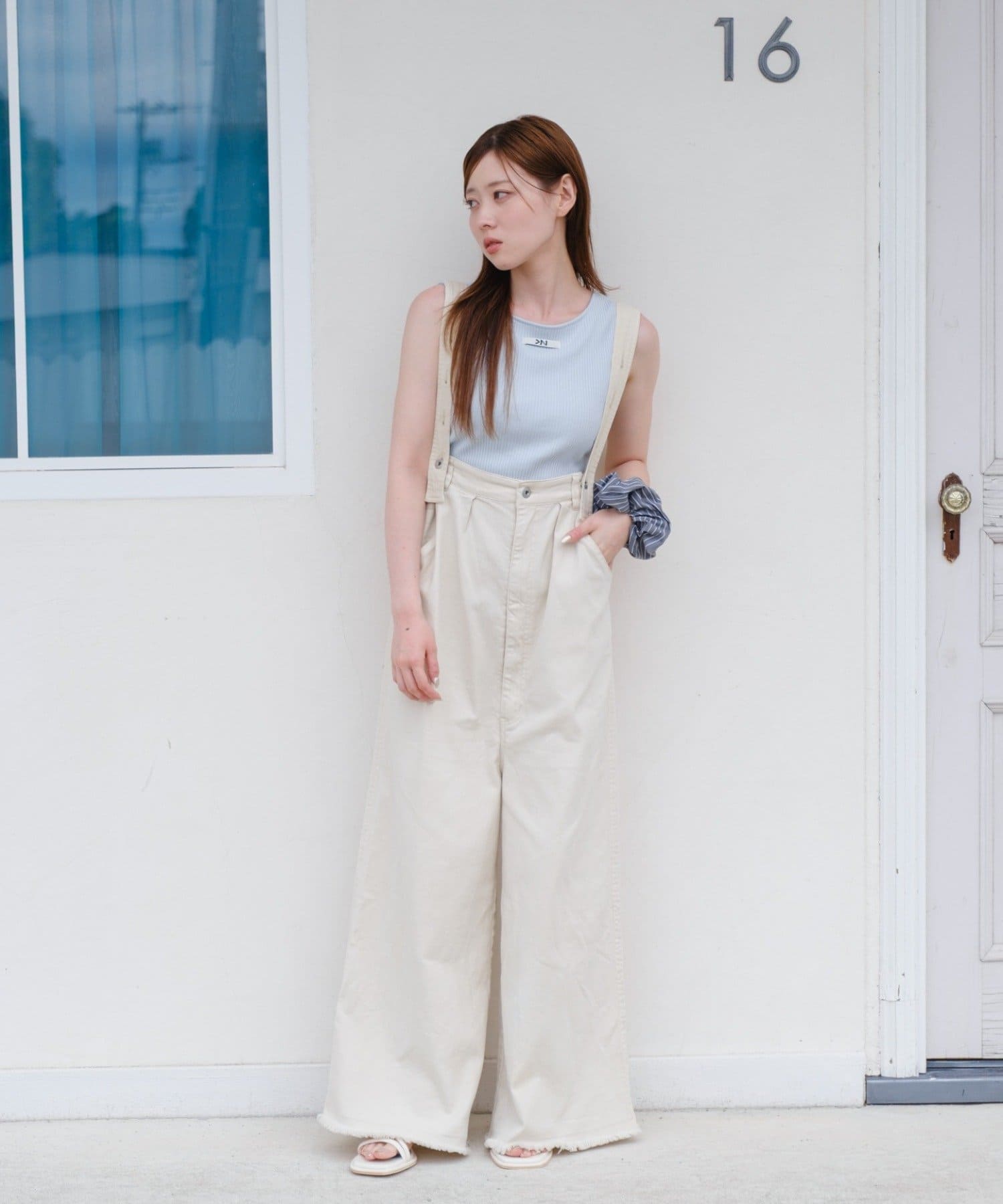 Kastane】サスペンダー付きパンツ | OUTLET(アウトレット)レディース