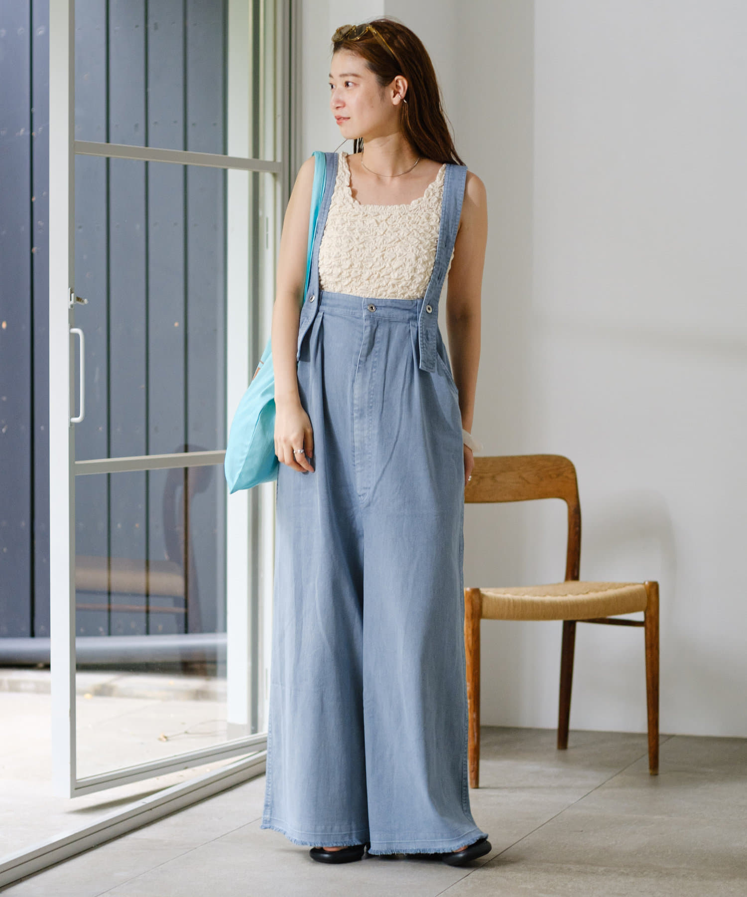 Kastane】サスペンダー付きパンツ | OUTLET(アウトレット)レディース