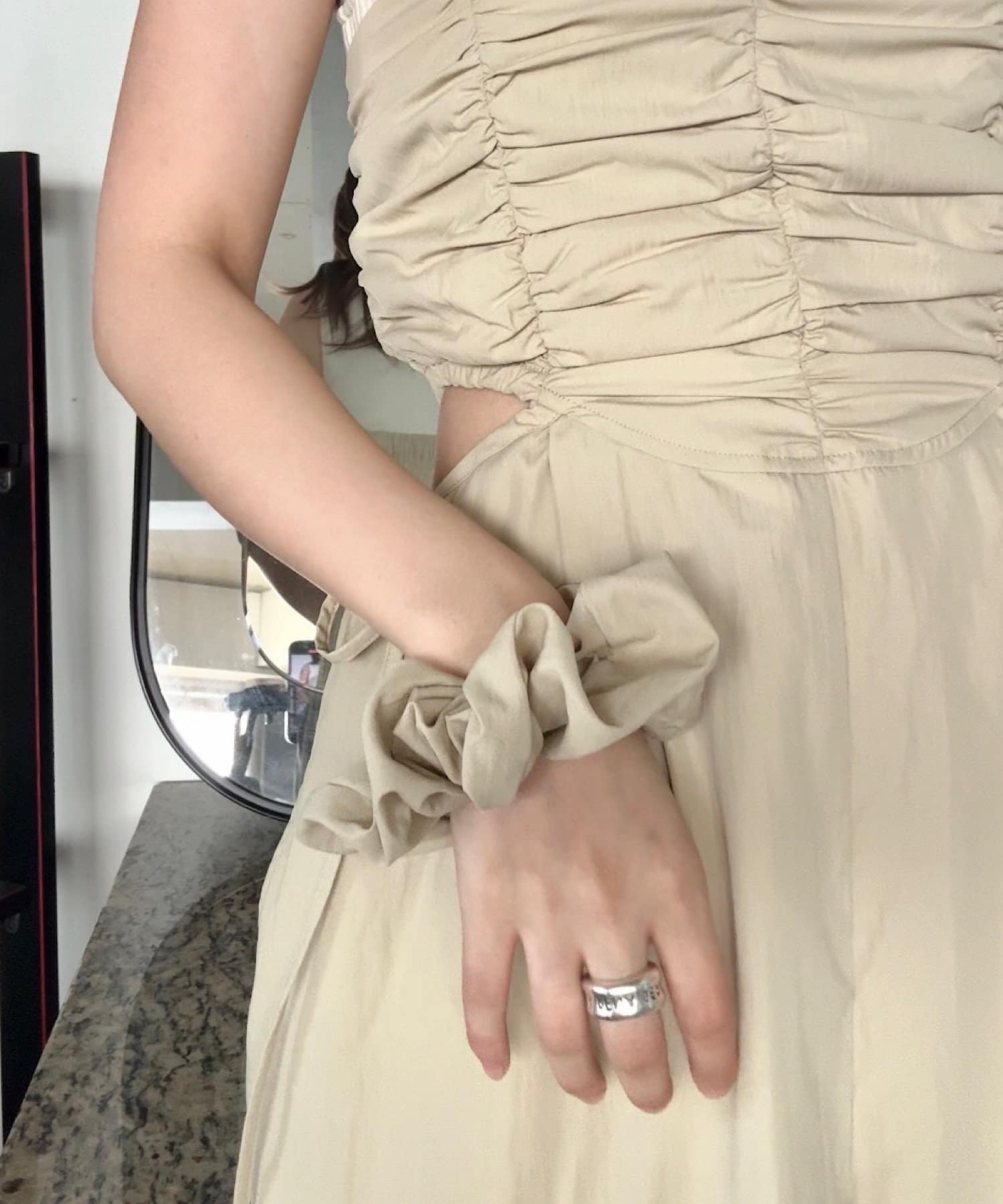 OUTLET(アウトレット) 【Kastane】2pieceカットアウトサロペット