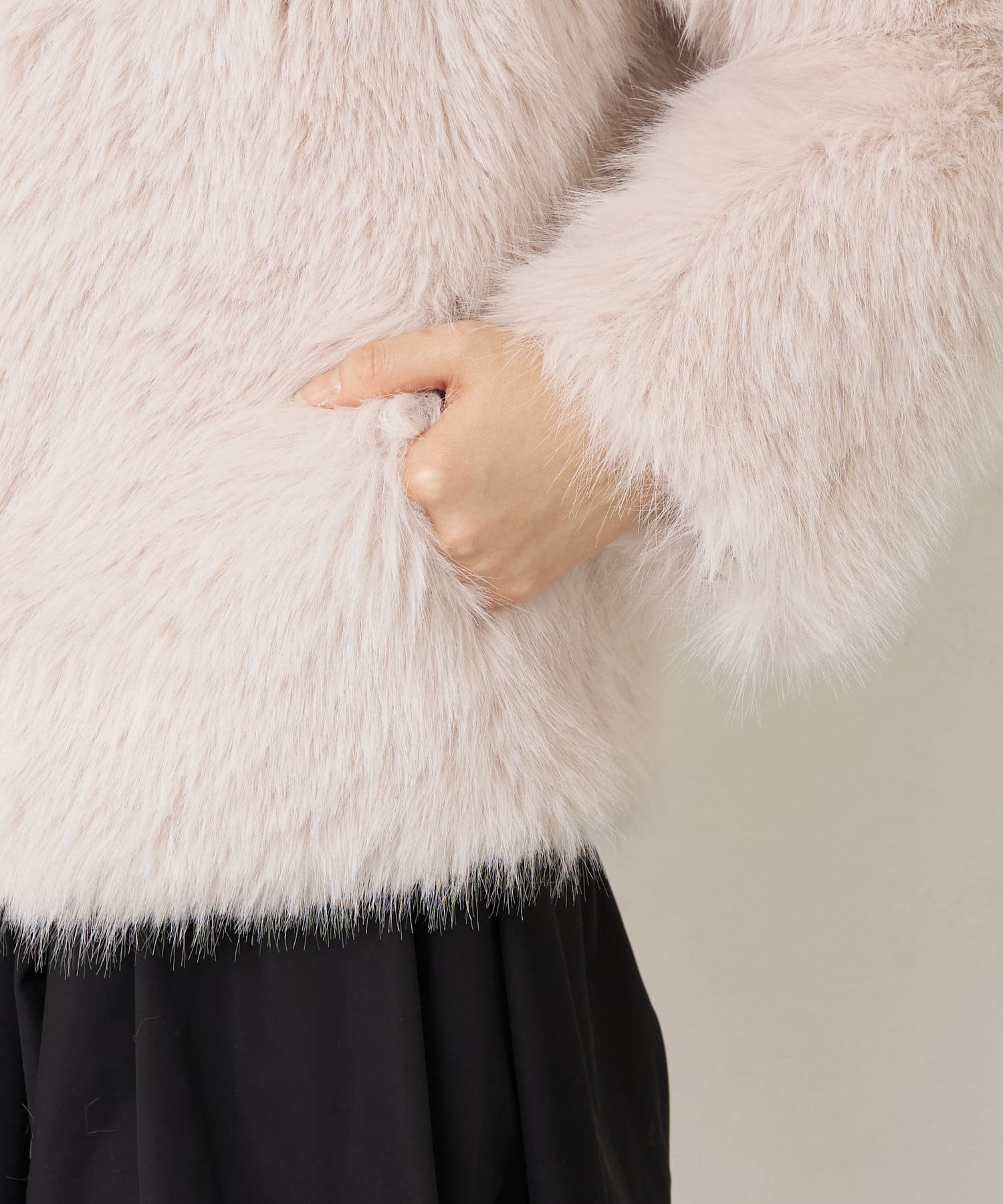 OUTLET(アウトレット) 【RAY CASSIN】ファーブルゾン