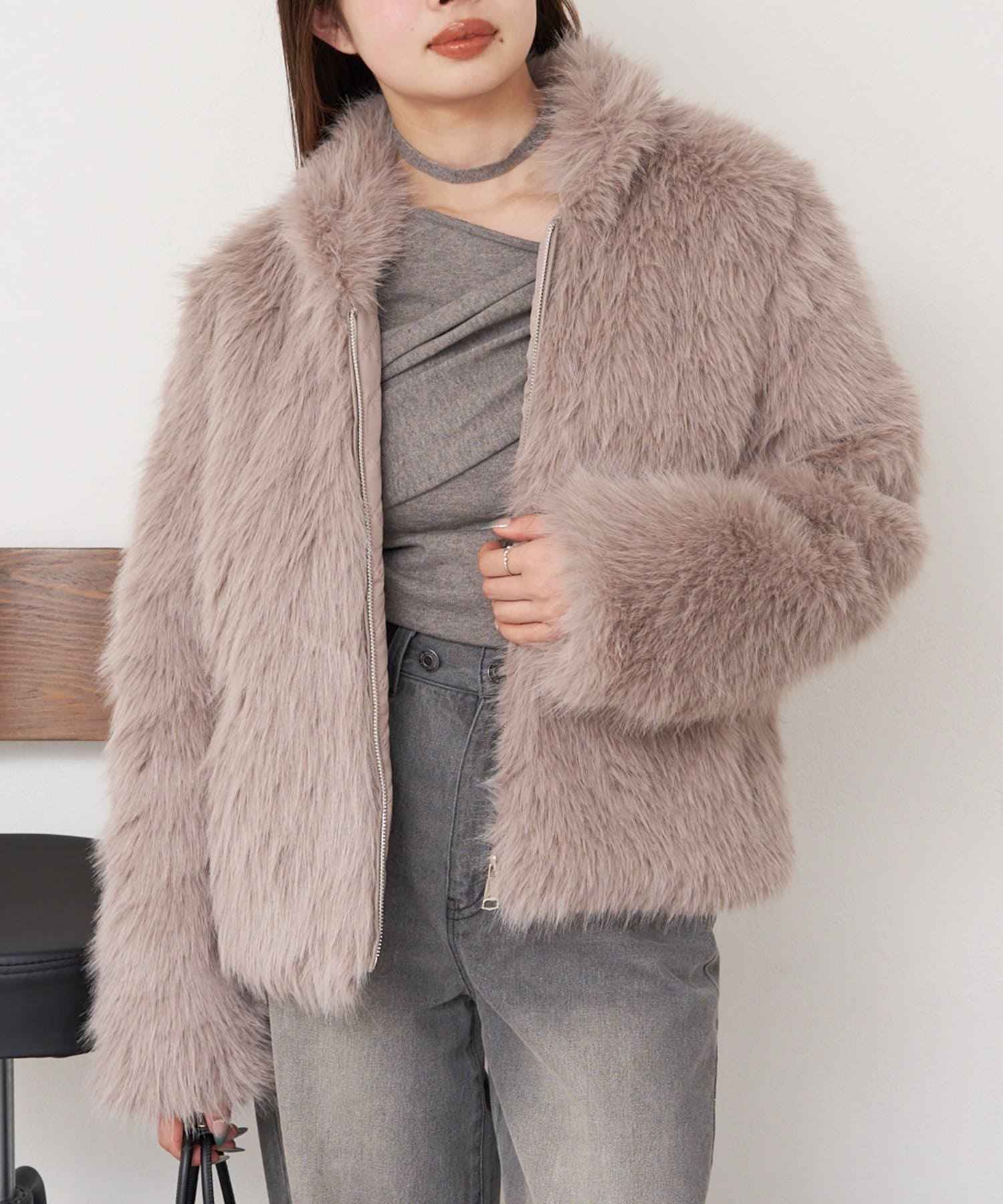 RAY CASSIN】ファーブルゾン | OUTLET(アウトレット)レディース | PAL