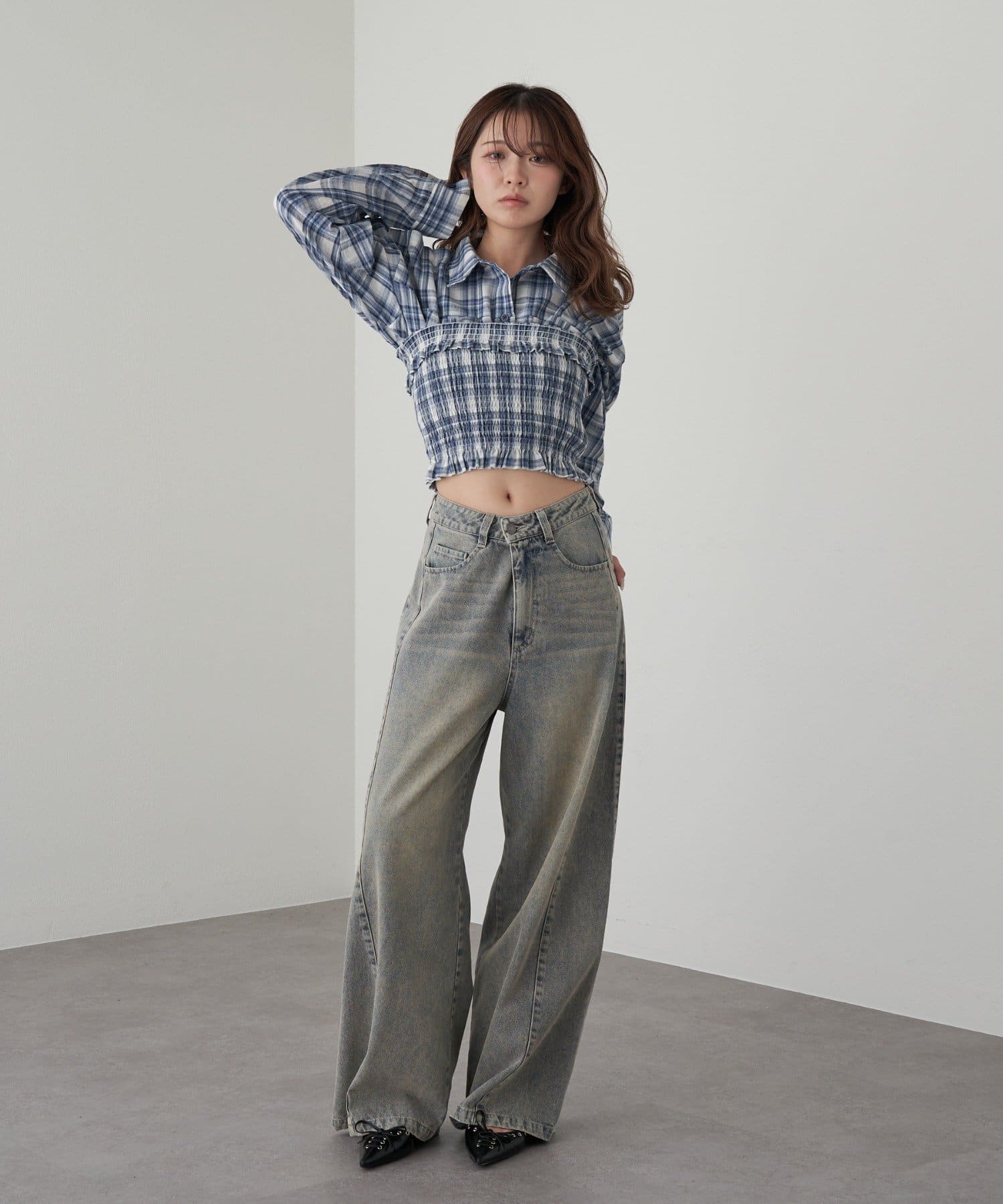 OUTLET(アウトレット) 【RAY CASSIN】レースアップミュール