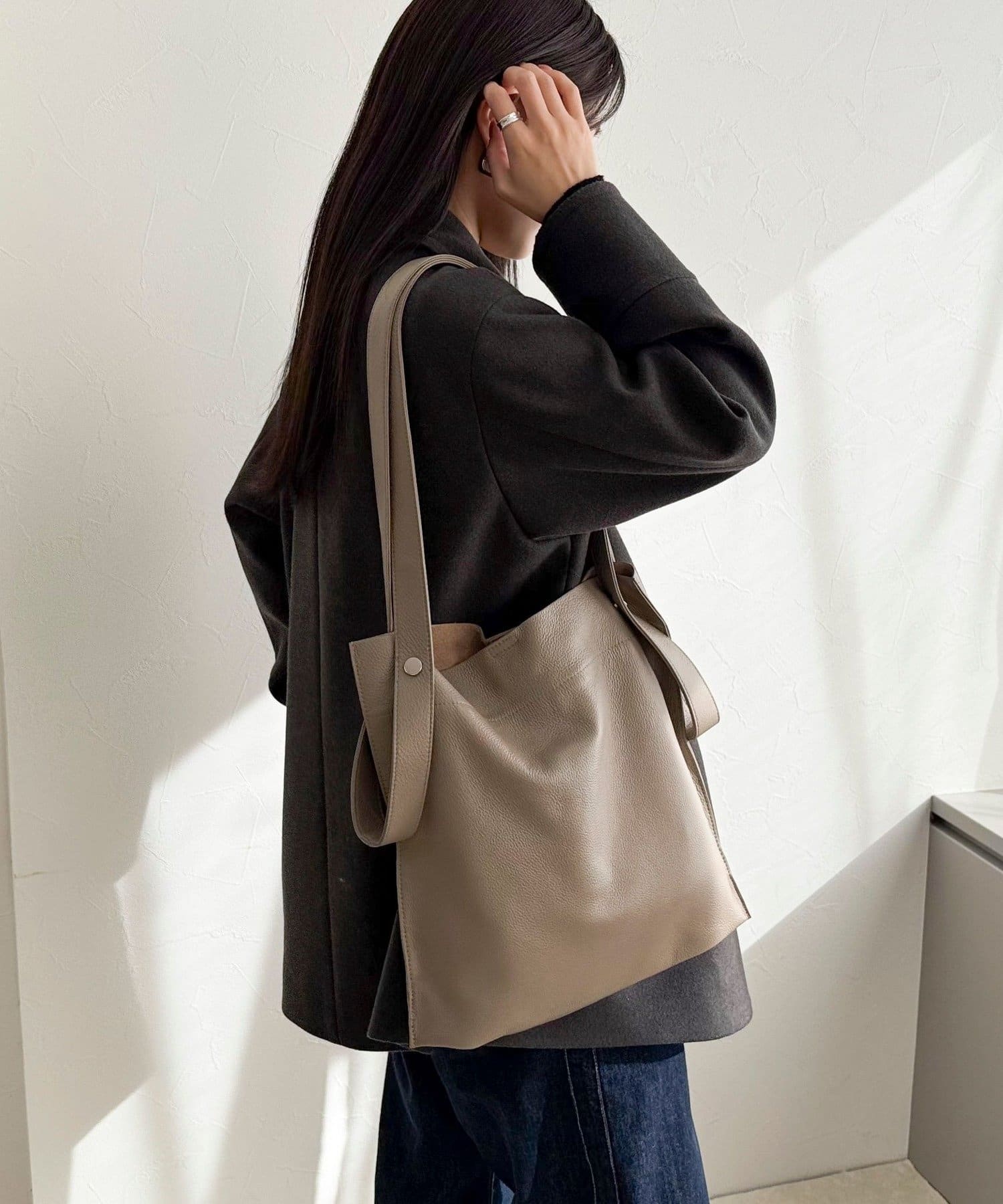 FREDY & GLOSTER(フレディ アンド グロスター) 【BEAURE/ビュレ】2WAYハンドルレザートートバッグ