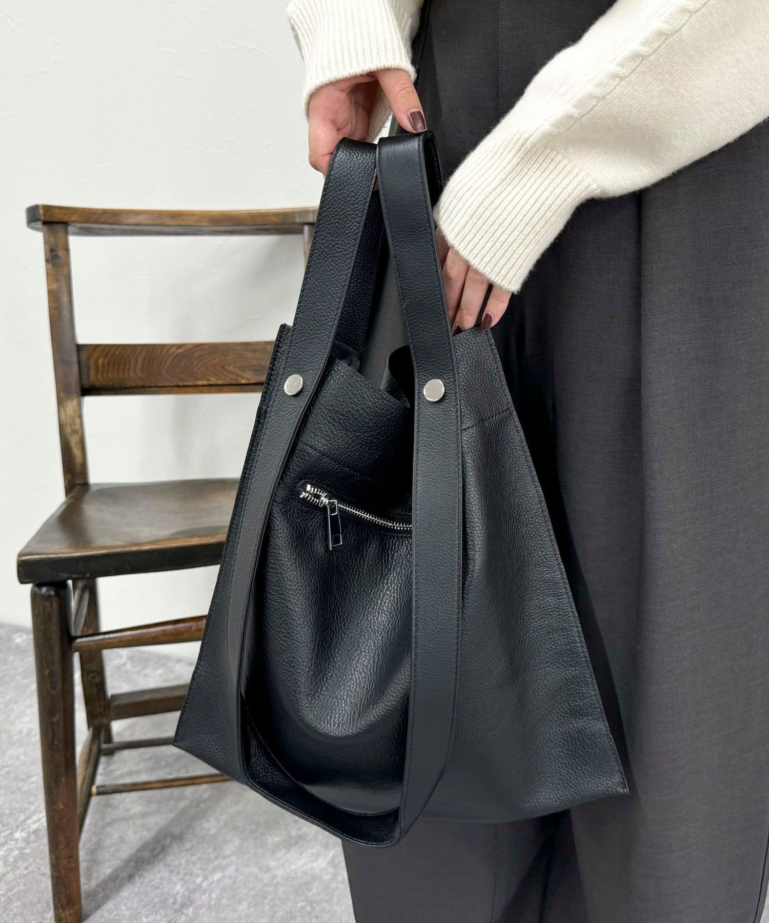 FREDY & GLOSTER(フレディ アンド グロスター) 【BEAURE/ビュレ】2WAYハンドルレザートートバッグ