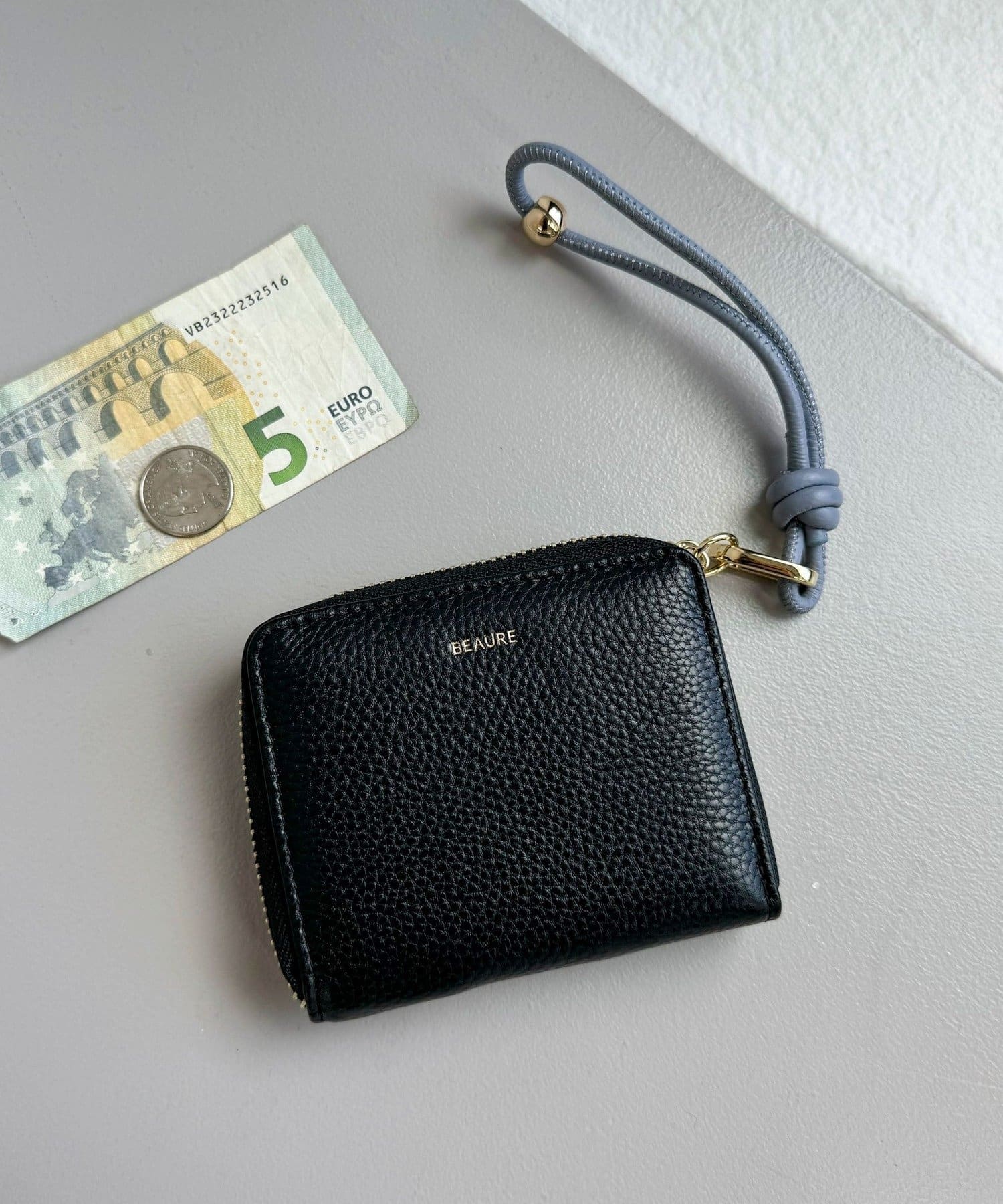 FREDY & GLOSTER(フレディ アンド グロスター) 【WEB限定】【BEAURE/ビュレ】レザーストラップウォレット M