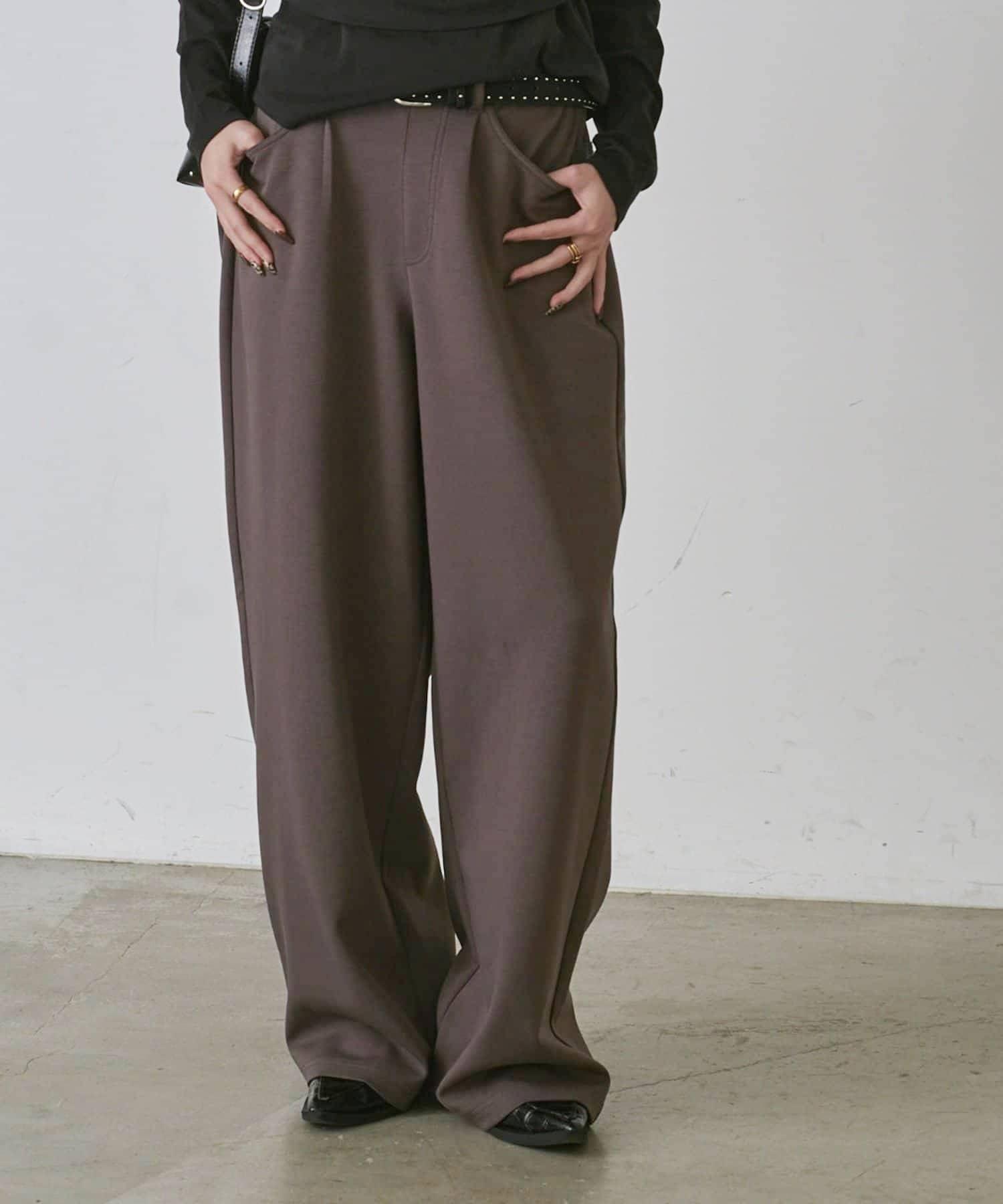 -goocy-(グーシー) 【セットアップ対応】タックスウェットパンツ