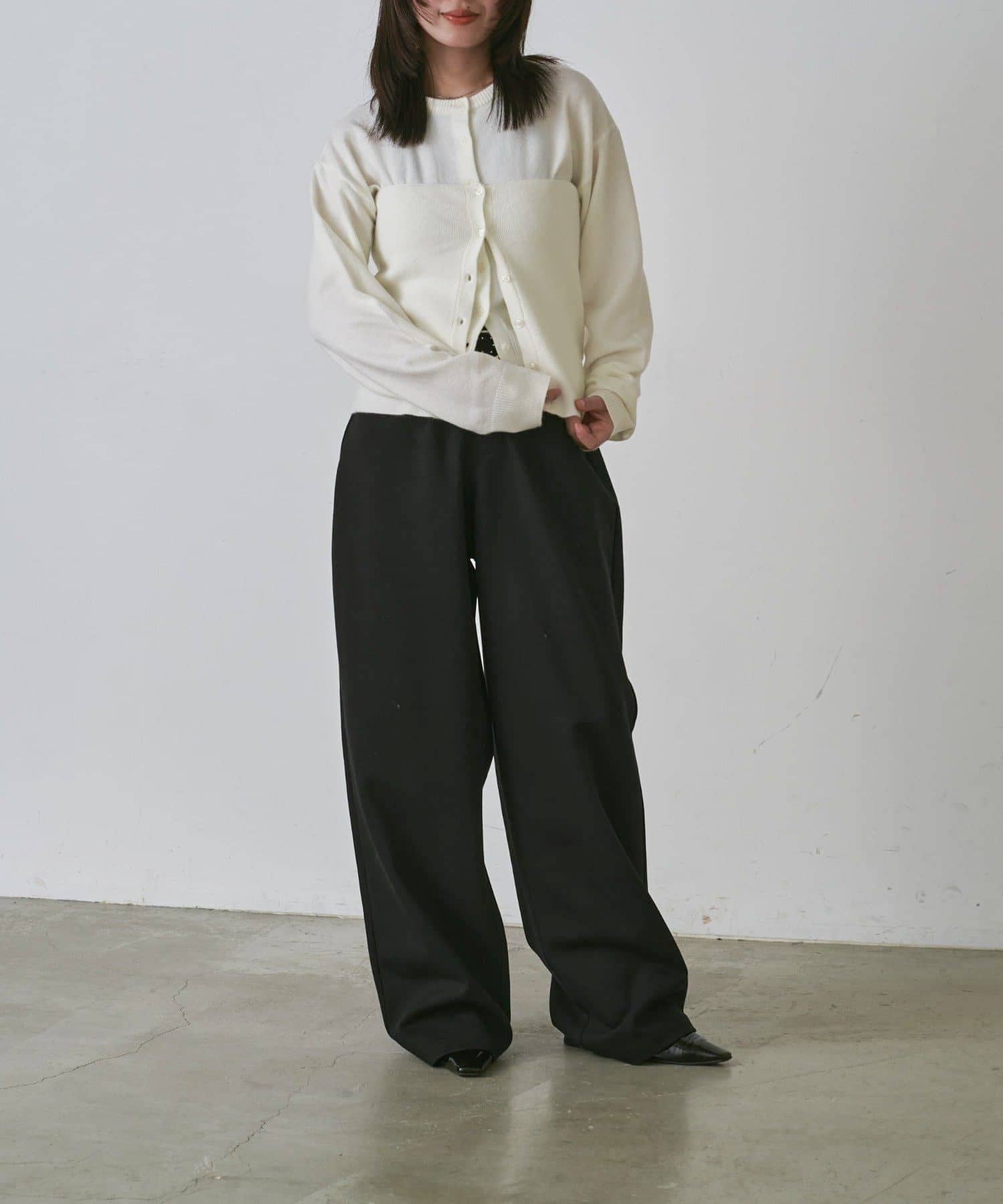 -goocy-(グーシー) 【セットアップ対応】タックスウェットパンツ