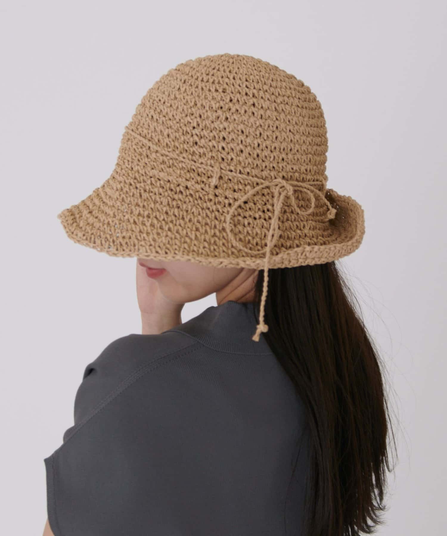 COLONY 2139(コロニー トゥーワンスリーナイン) 手編みペーパーハット