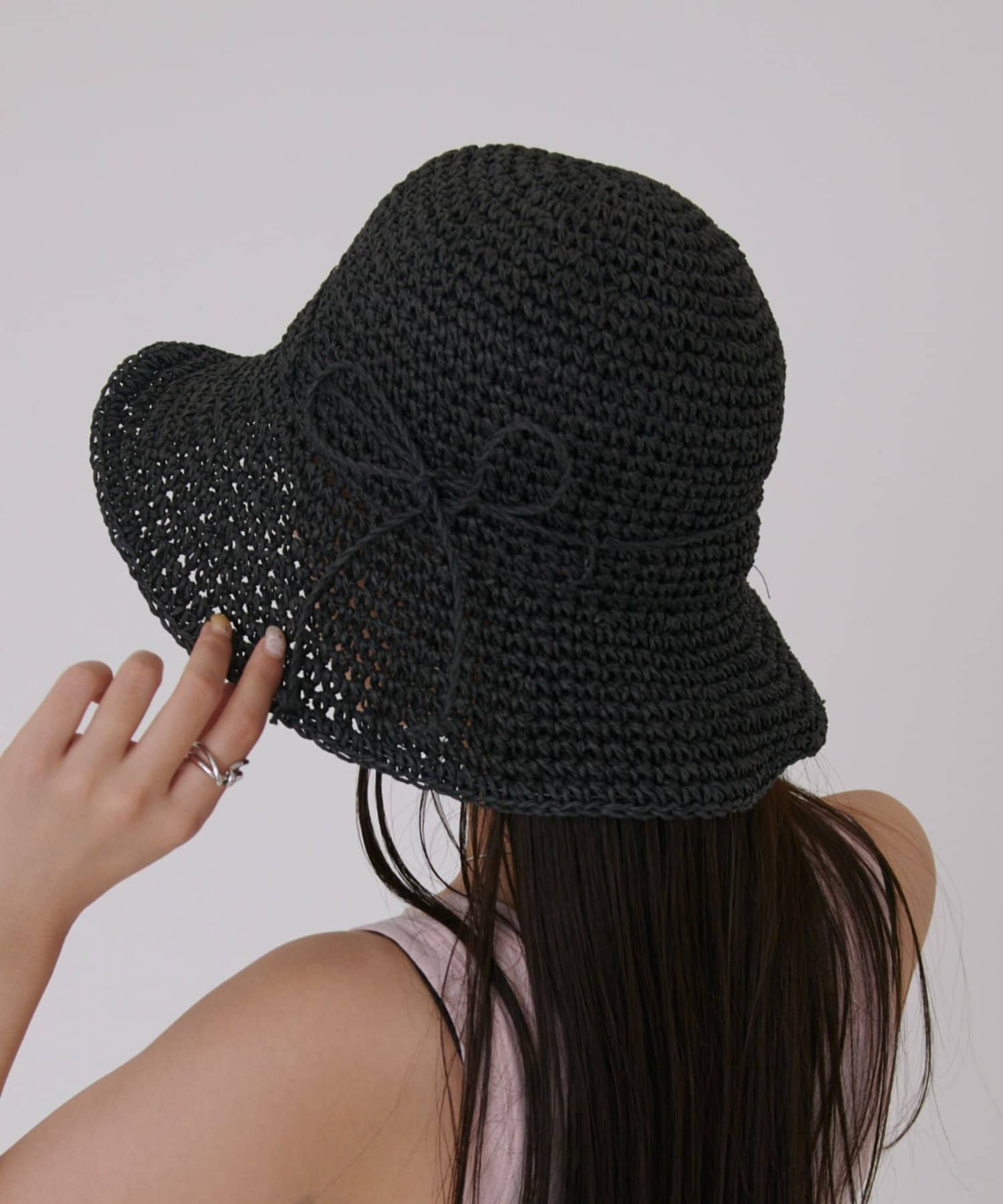 COLONY 2139(コロニー トゥーワンスリーナイン) 手編みペーパーハット