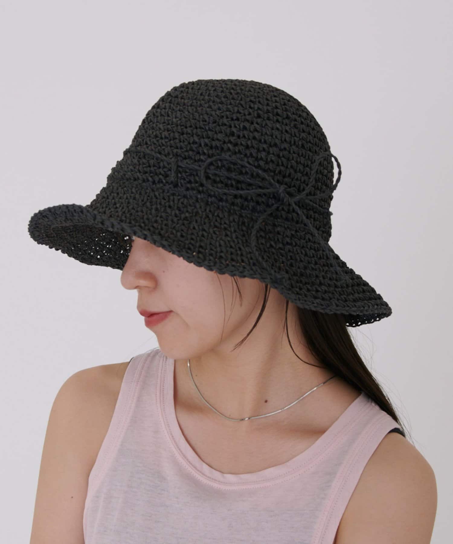 COLONY 2139(コロニー トゥーワンスリーナイン) 手編みペーパーハット