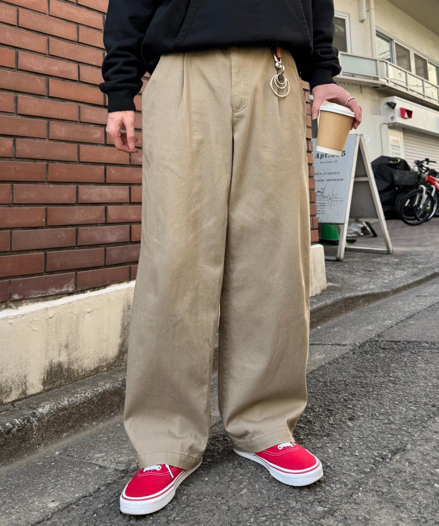 CIAOPANIC TYPY(チャオパニックティピー) ≪26SS展示会アイテム≫【履き心地◎】ユニセックス/リラックスフィットイージーパンツ