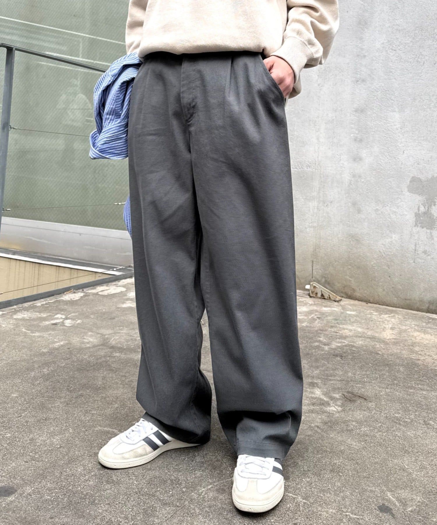 CIAOPANIC TYPY(チャオパニックティピー) ≪26SS展示会アイテム≫【履き心地◎】ユニセックス/リラックスフィットイージーパンツ