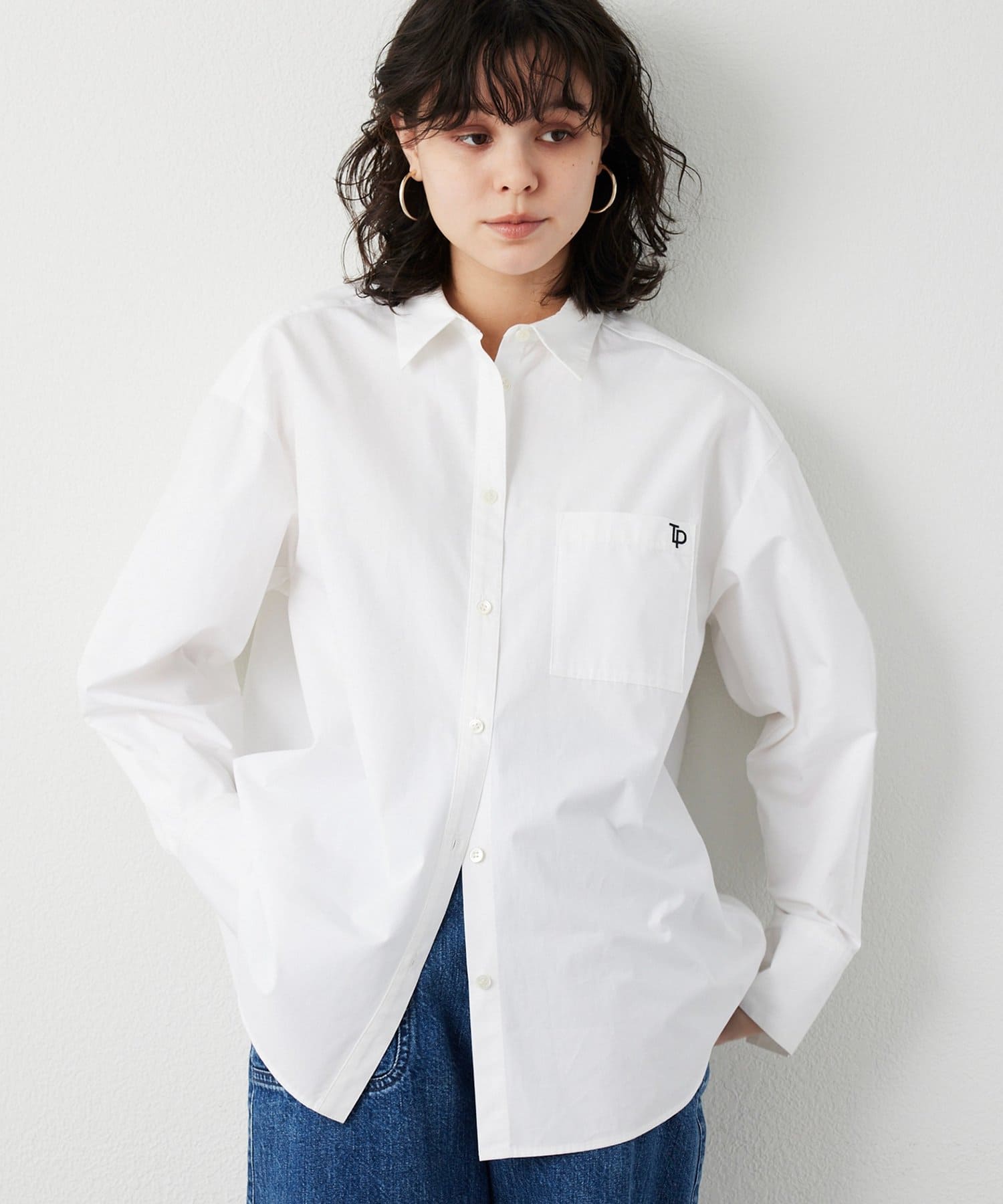 Whim Gazette(ウィム ガゼット) 【THE PAUSE】ポケットシシュウシャツ