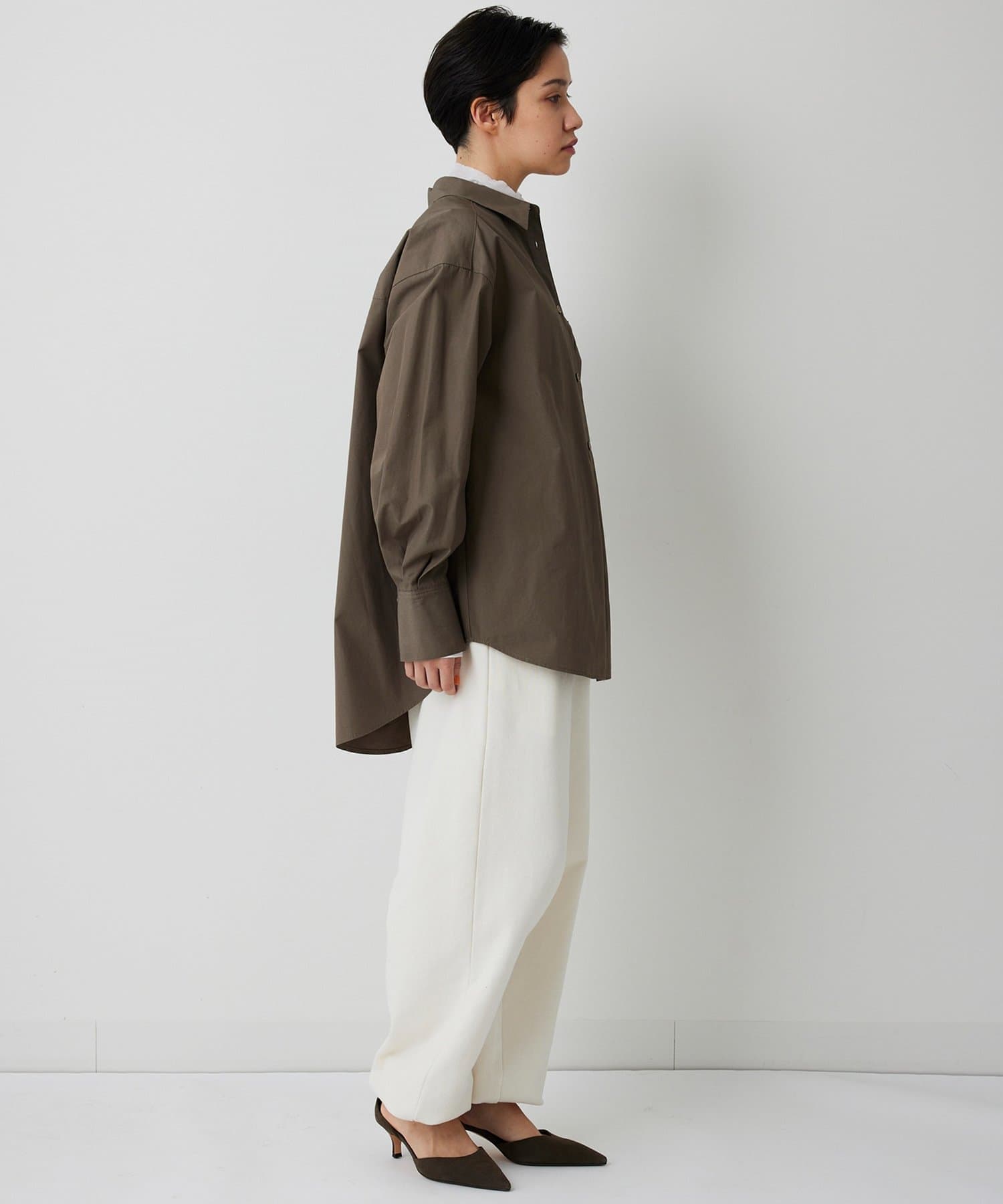 Whim Gazette(ウィム ガゼット) 【THE PAUSE】ポケットシシュウシャツ