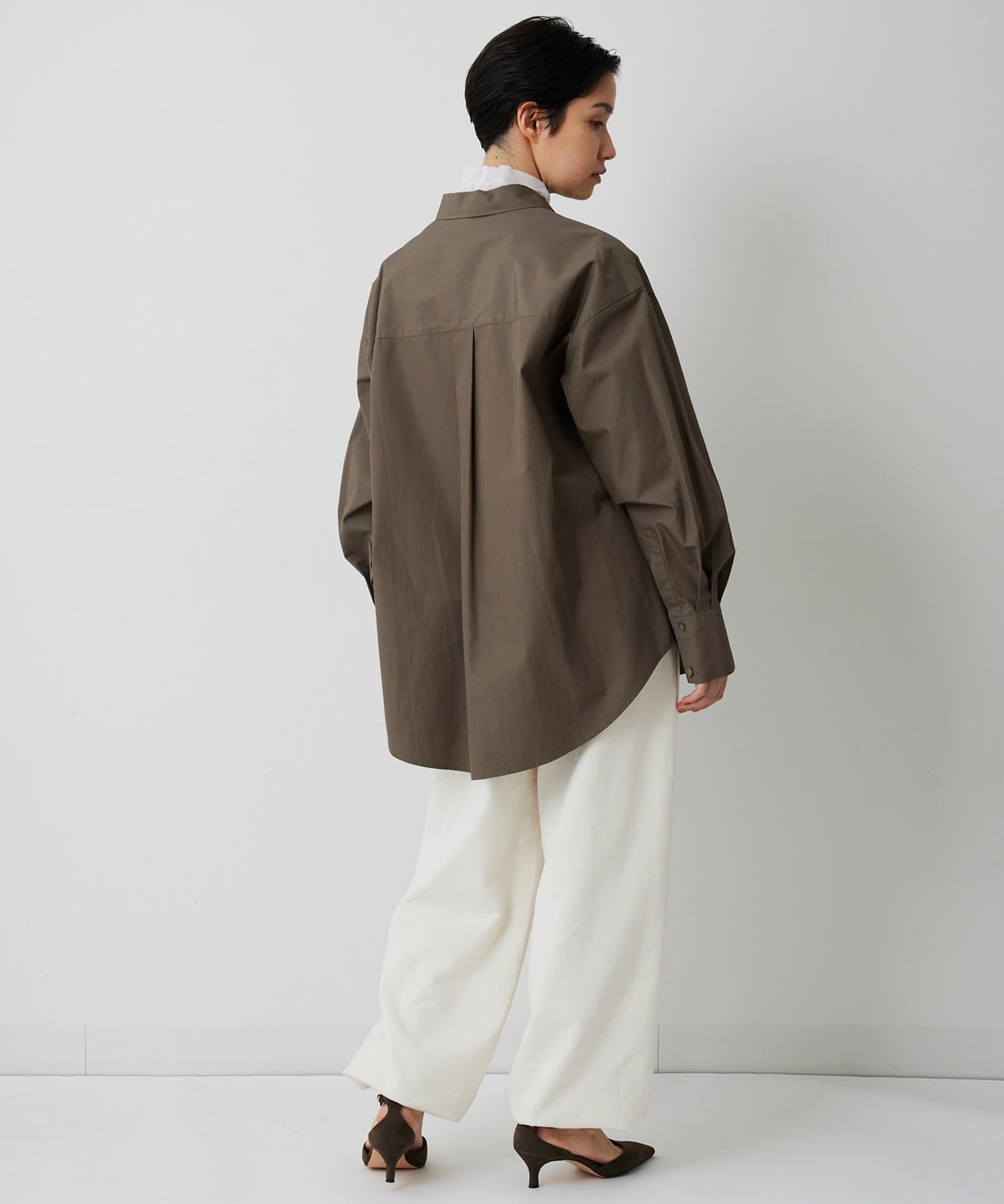 Whim Gazette(ウィム ガゼット) 【THE PAUSE】ポケットシシュウシャツ