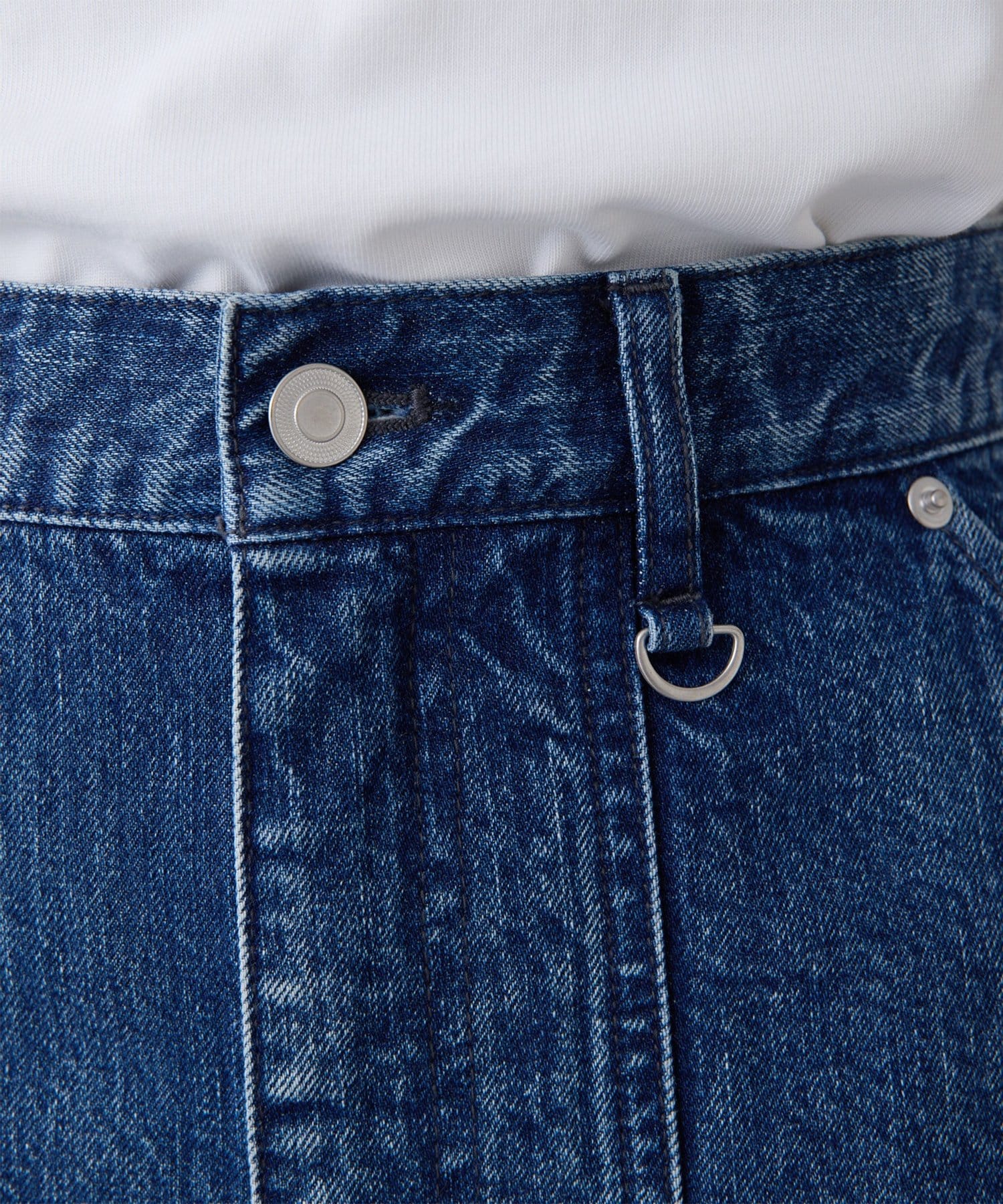 Whim Gazette(ウィム ガゼット) 【THE PAUSE】デニムベイカーパンツ