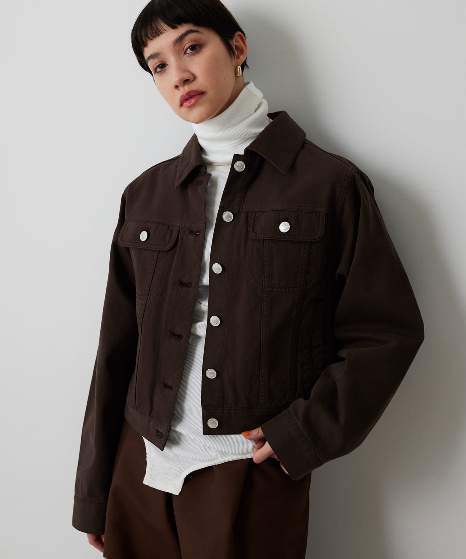 Whim Gazette(ウィム ガゼット) 【THE PAUSE】コットンツイルジャケット