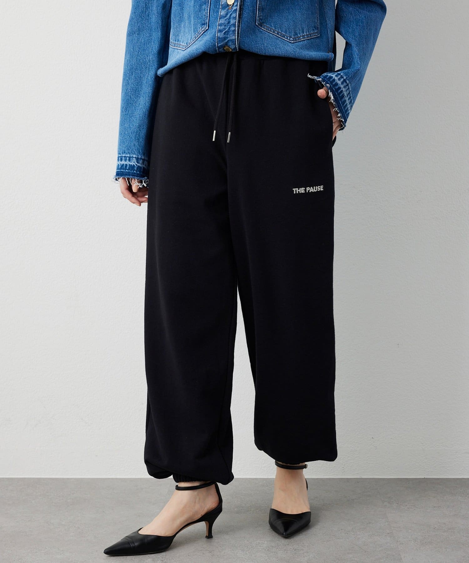 Whim Gazette(ウィム ガゼット) 【THE PAUSE】バルーンスウェットパンツ