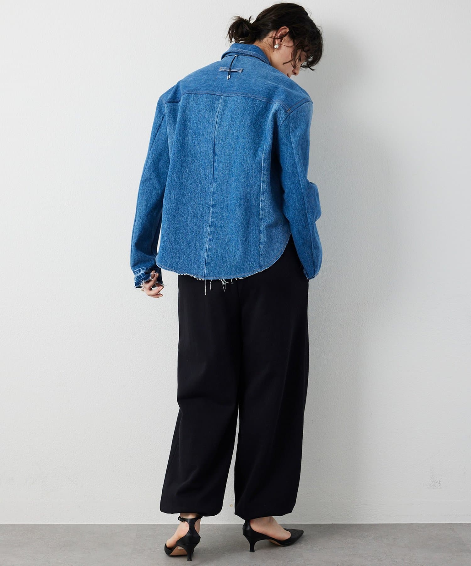 Whim Gazette(ウィム ガゼット) 【THE PAUSE】バルーンスウェットパンツ